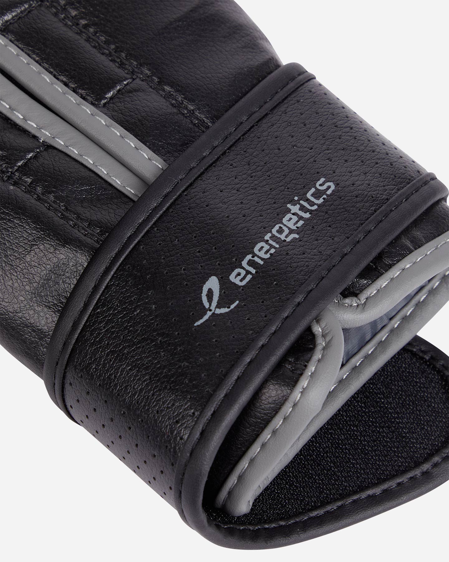Guantoni boxe ENERGETICS BOXING GLOVE PU FT  - Nero - 2 | Cisalfa Sport