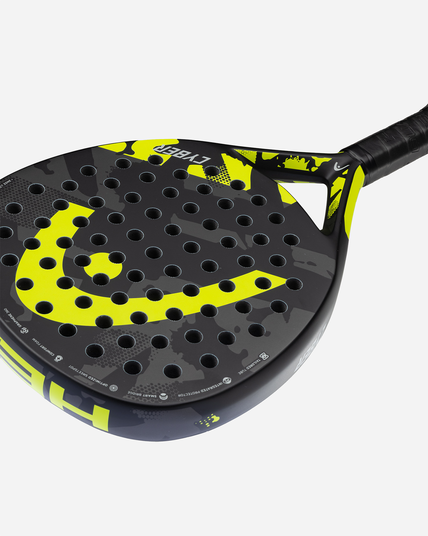 Racchetta padel principiante HEAD CYBER  - Nero - 3 | Cisalfa Sport