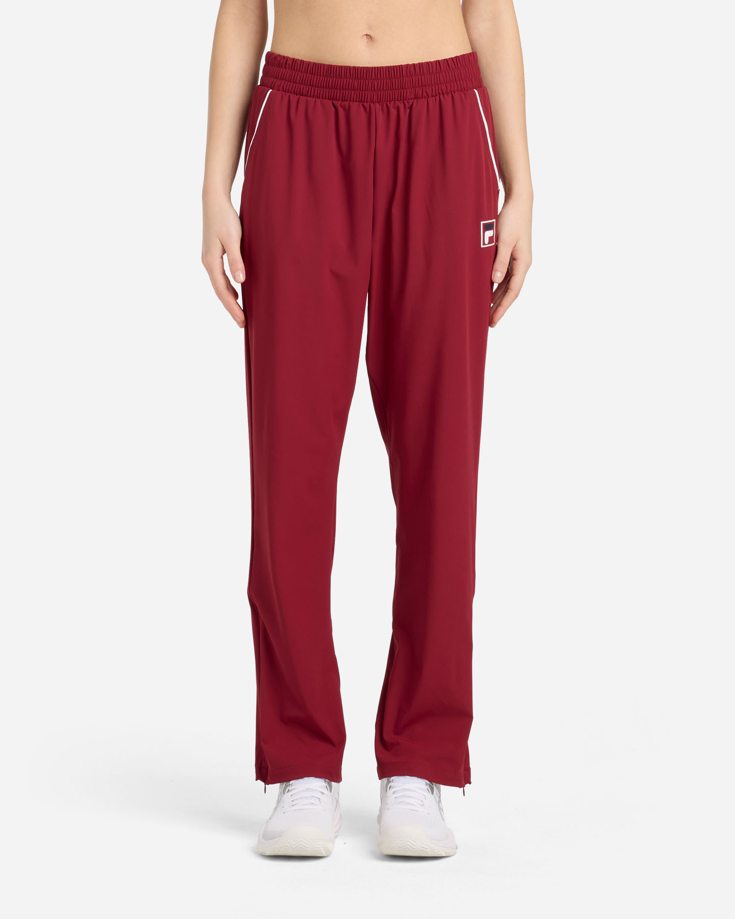 Pantalone tennis FILA COURT LINE W - Rosso - 1 | Cisalfa Sport
