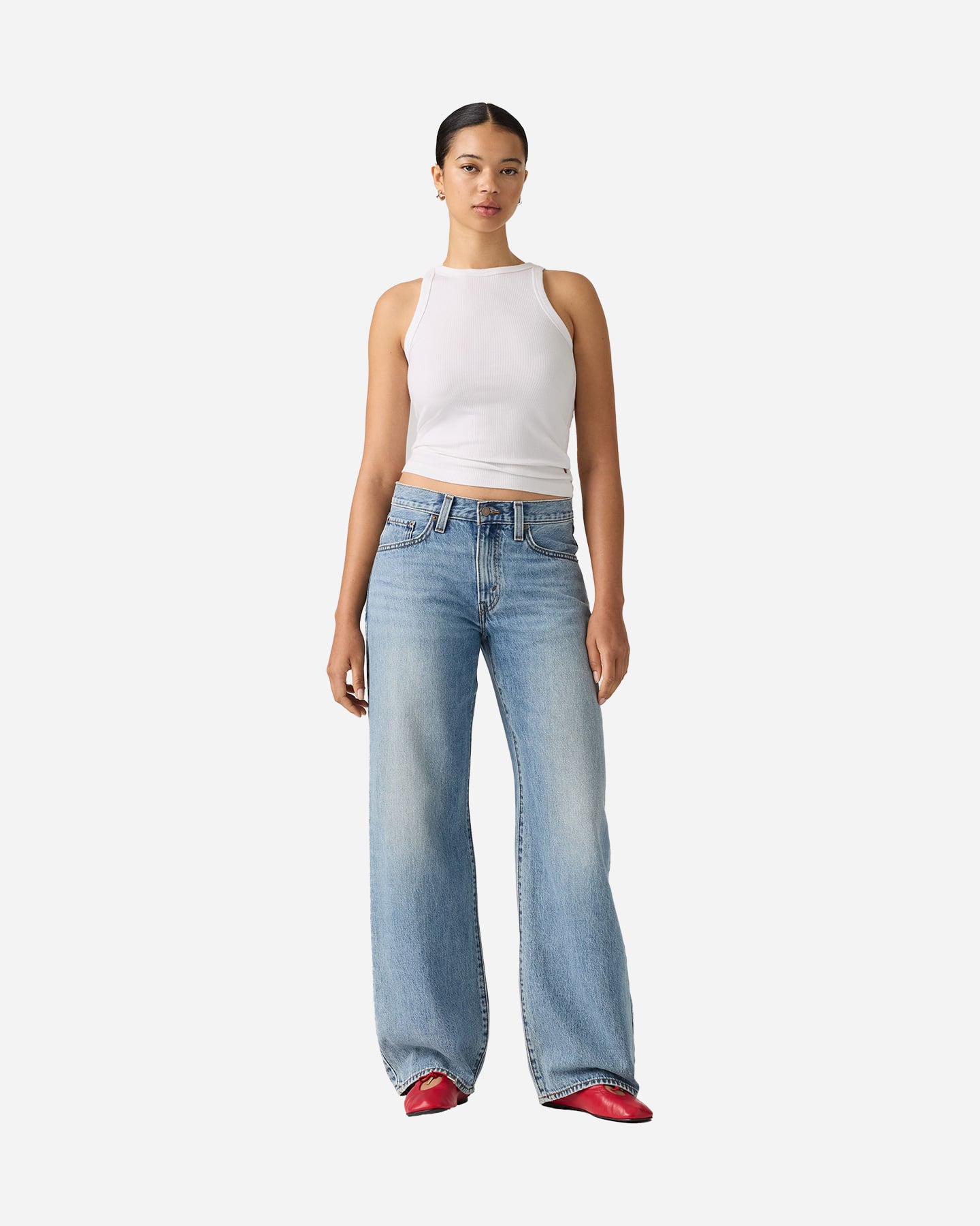 Jeans LEVI'S MIDDY BALLOON L32 W - Denim - 2 | Cisalfa Sport