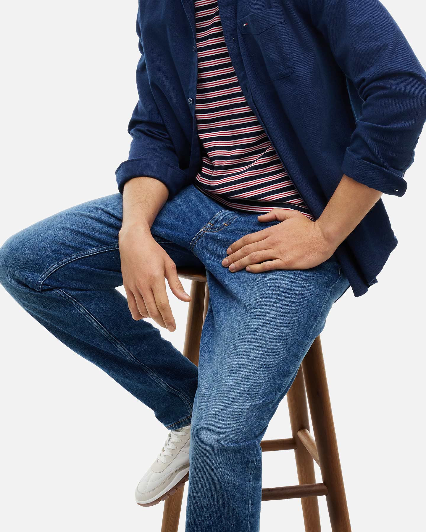 Jeans TOMMY HILFIGER RYAN SLIM STRAIGHT M - Denim - 4 | Cisalfa Sport