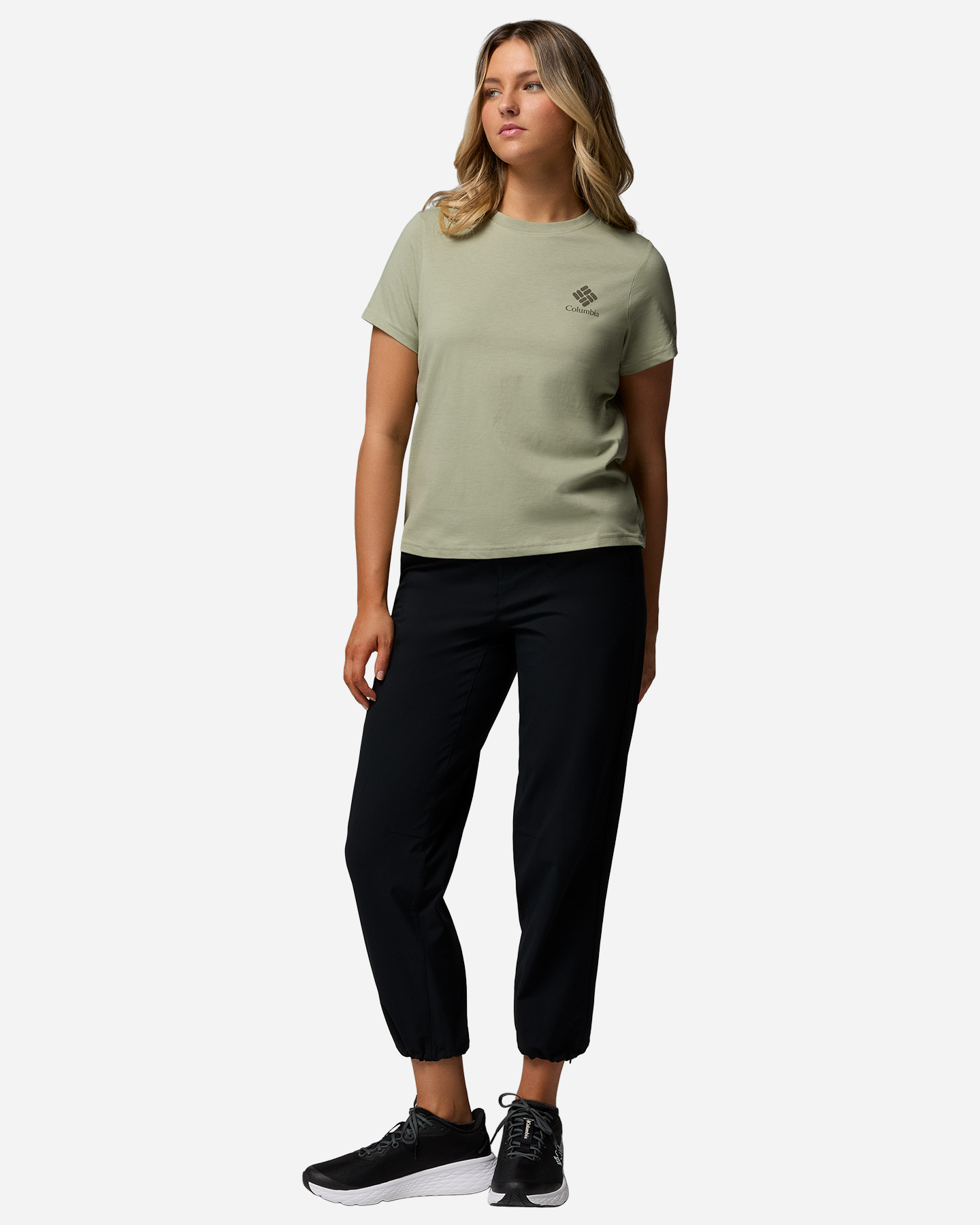 T-shirt COLUMBIA ROLLING BEND GRAPHIC W - Verde - 2 | Cisalfa Sport