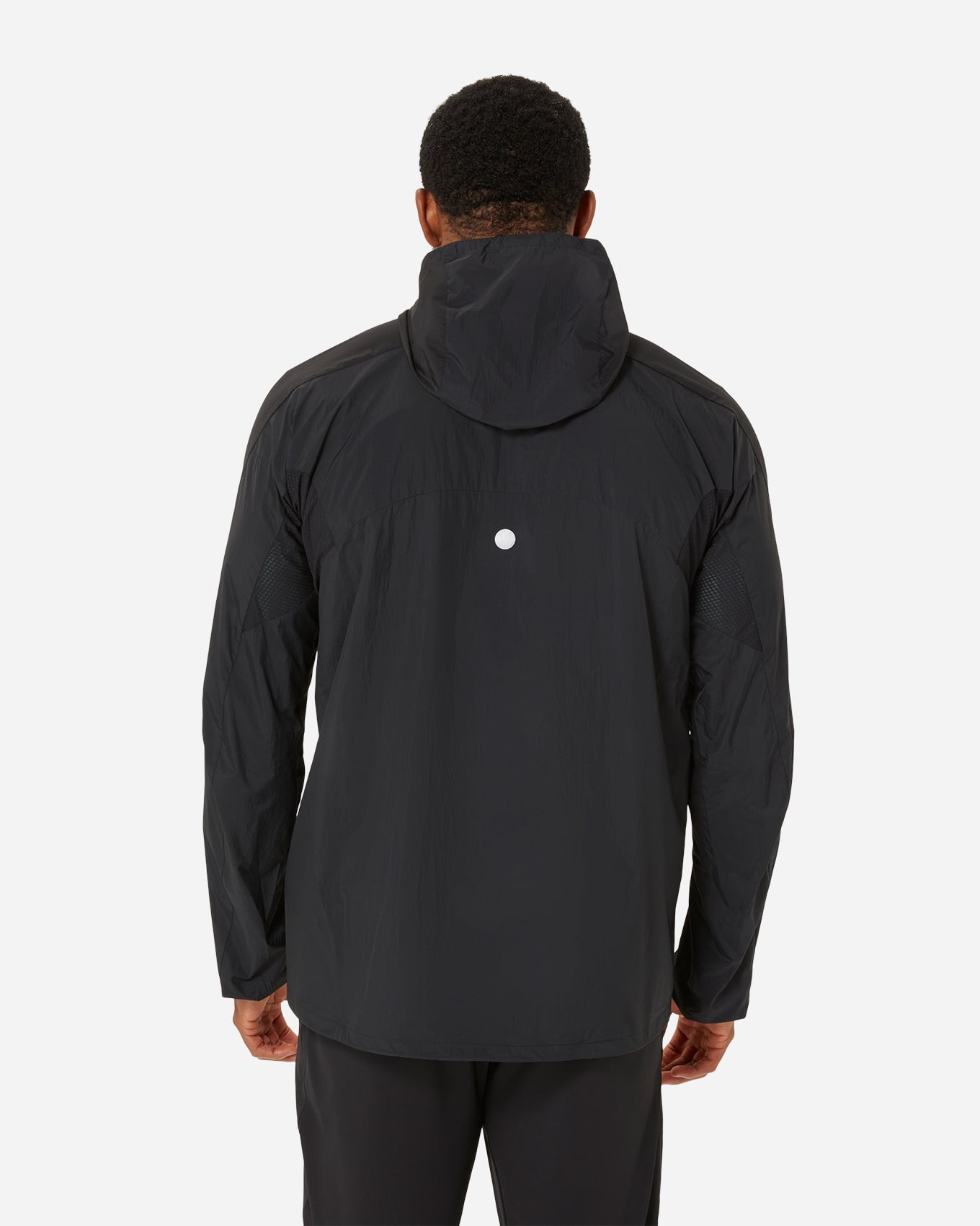 Giacca running ASICS ROAD PACKABLE M - Nero - 1 | Cisalfa Sport