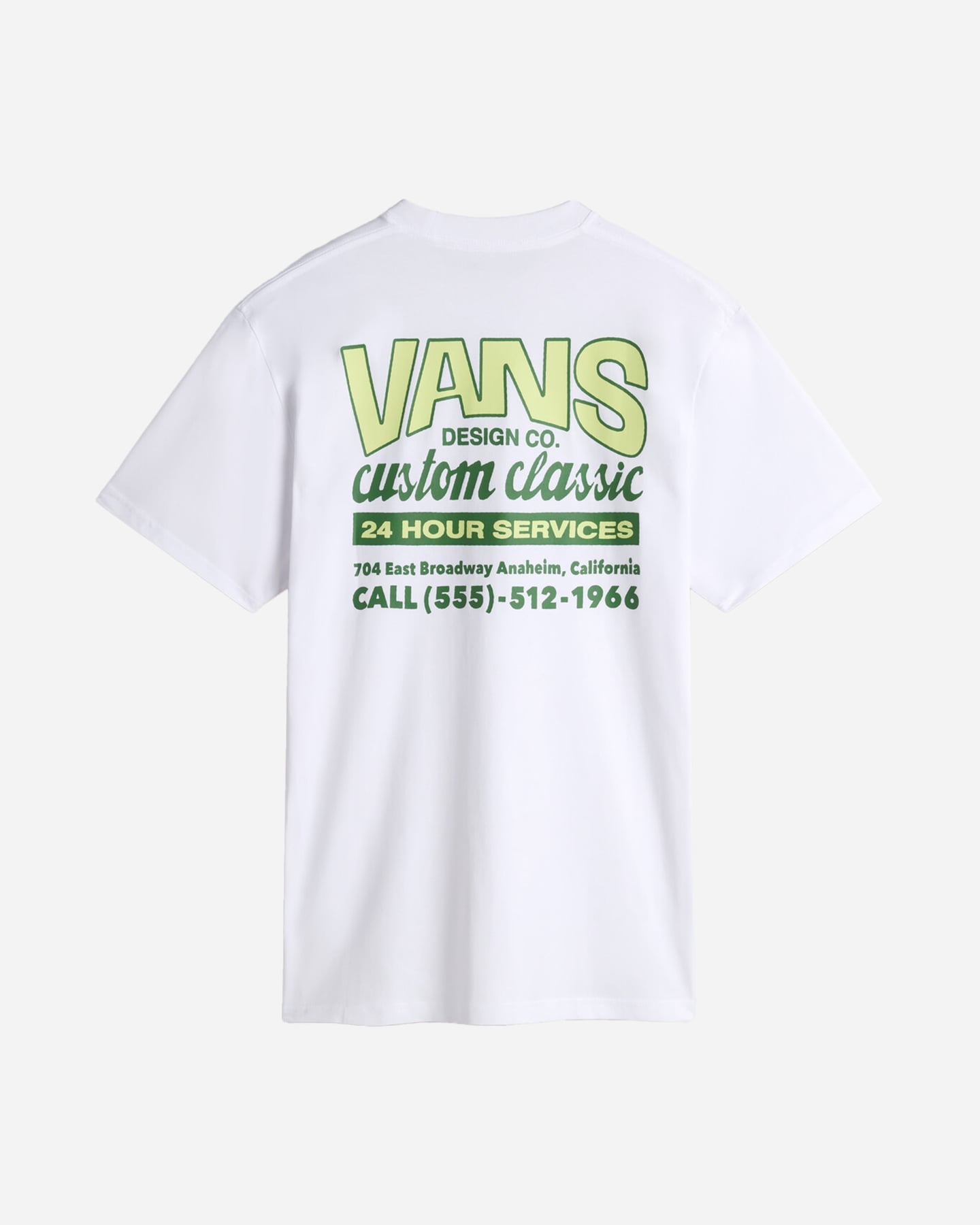 T-shirt VANS SHOP LOGO M - Bianco - 1 | Cisalfa Sport