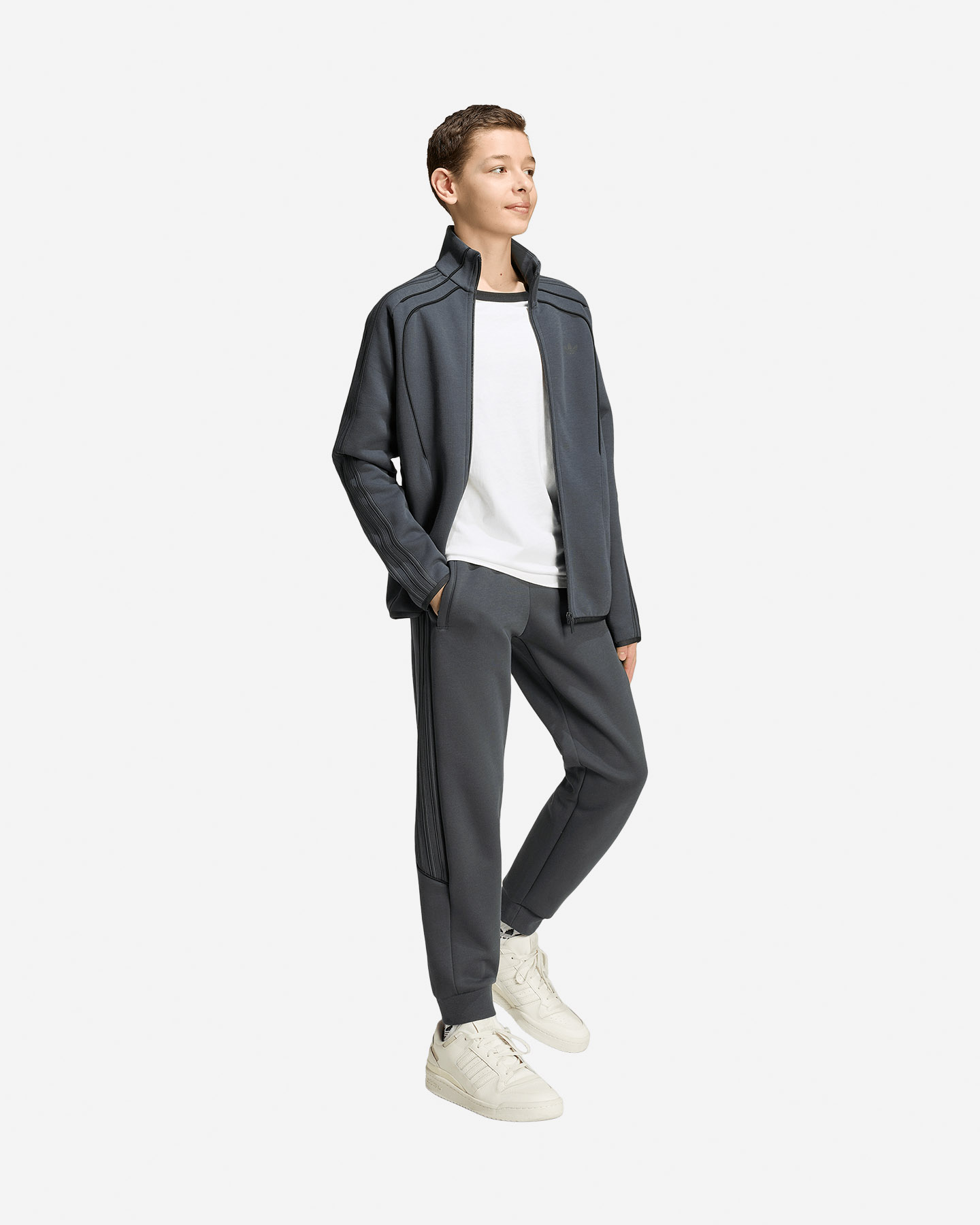 Pantalone ADIDAS CLASSIC JR - Grigio - 2 | Cisalfa Sport