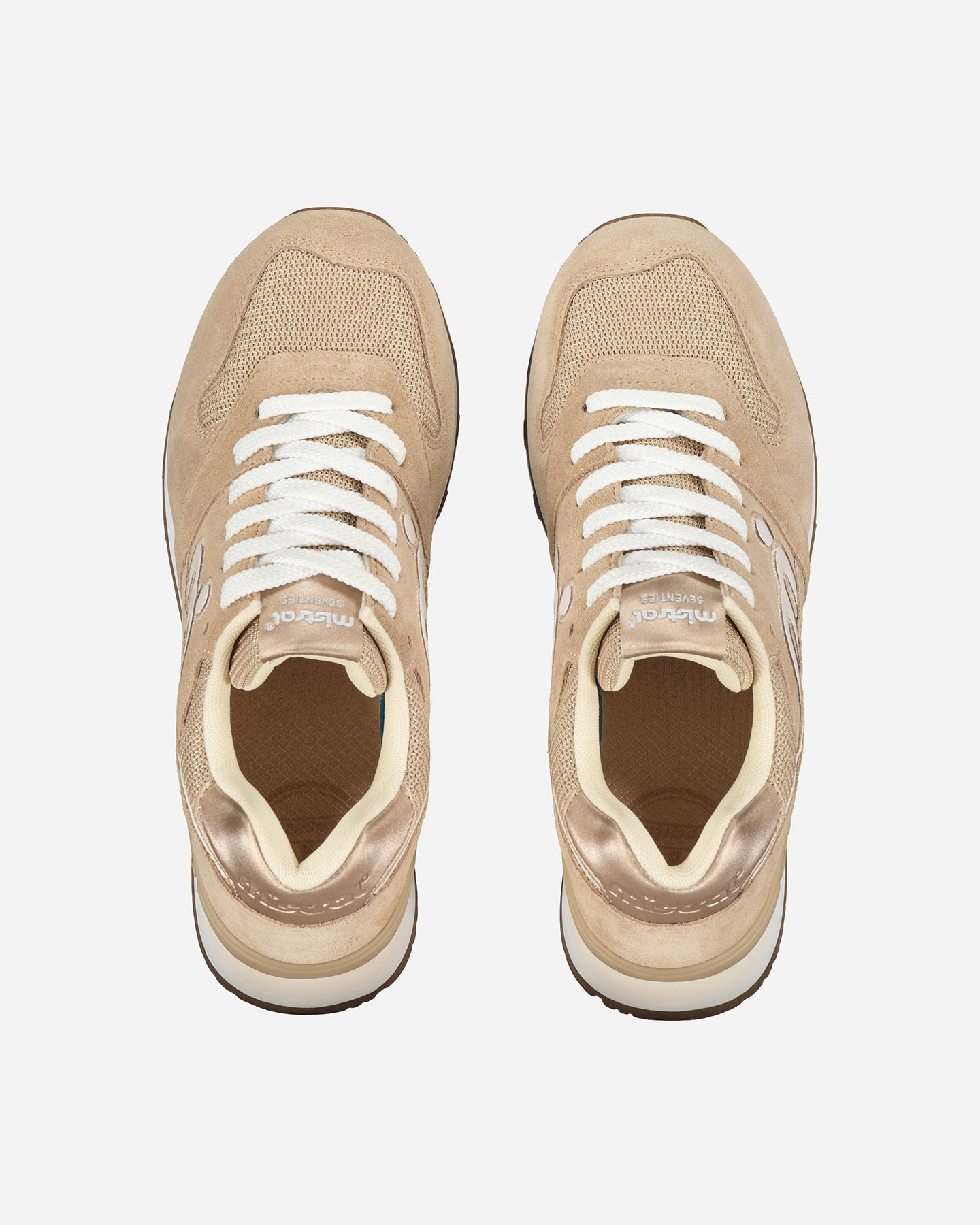 Scarpe sneakers MISTRAL SEVENTIES W - Beige - 4 | Cisalfa Sport