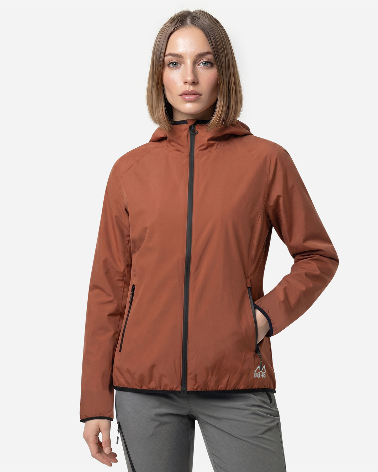 Giacca outdoor 8848 PIKA W - Marrone - 2 | Cisalfa Sport
