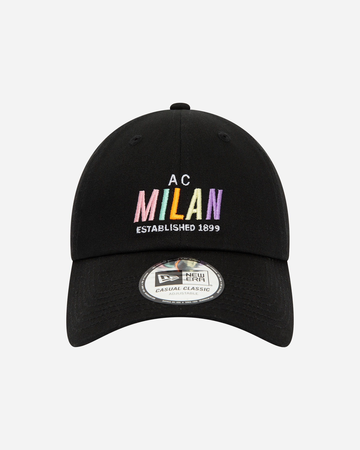 Cappellino NEW ERA 9TWENTY SOCCER AC MILAN FANGEAR M - Nero - 1 | Cisalfa Sport