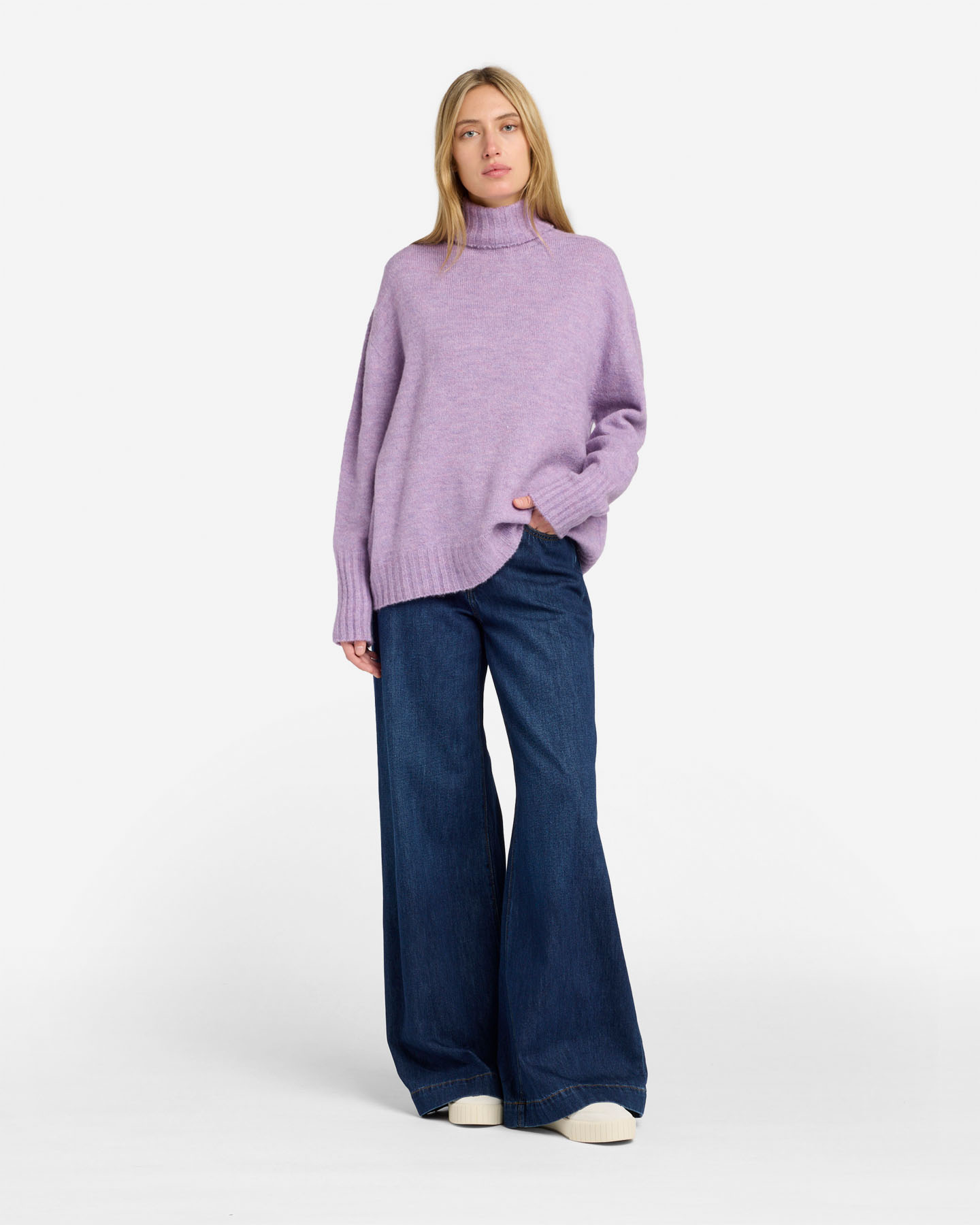 Maglione BEST COMPANY BIG CITY LIFE W - Lilla - 4 | Cisalfa Sport