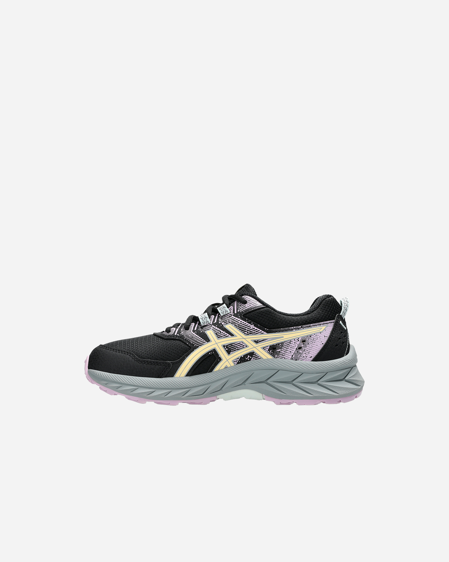 Scarpe trail ASICS VENTURE 9 JR - Nero - 5 | Cisalfa Sport