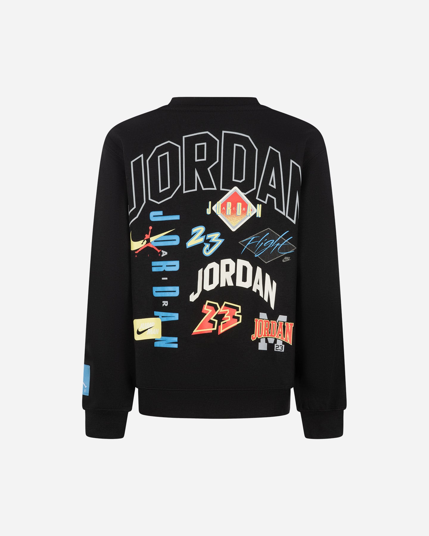 Felpa NIKE JORDAN PATCH JR - Nero - 1 | Cisalfa Sport