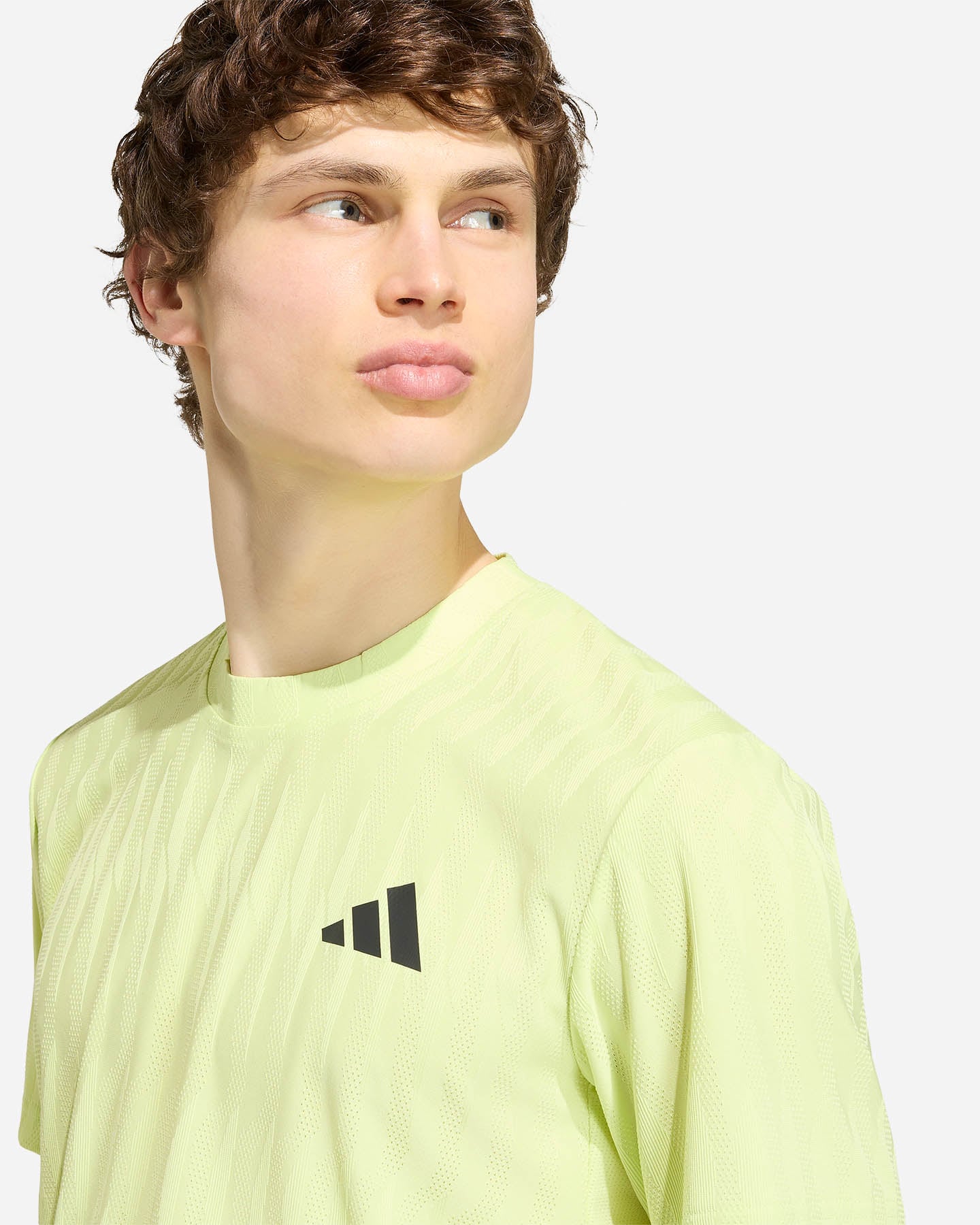 T-shirt tennis ADIDAS SPORT M - Giallo - 4 | Cisalfa Sport