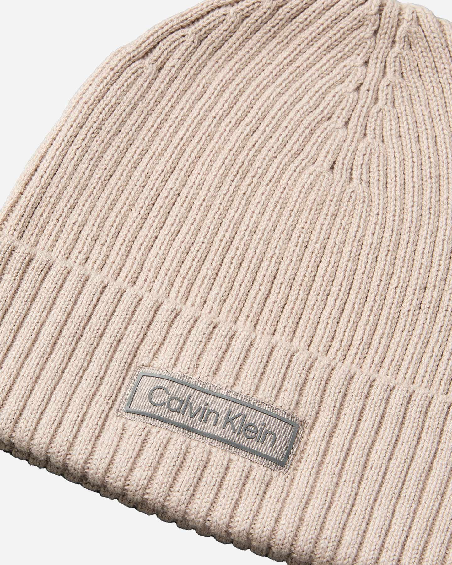 Berretto CALVIN KLEIN JEANS LOGO M - Marrone - 1 | Cisalfa Sport