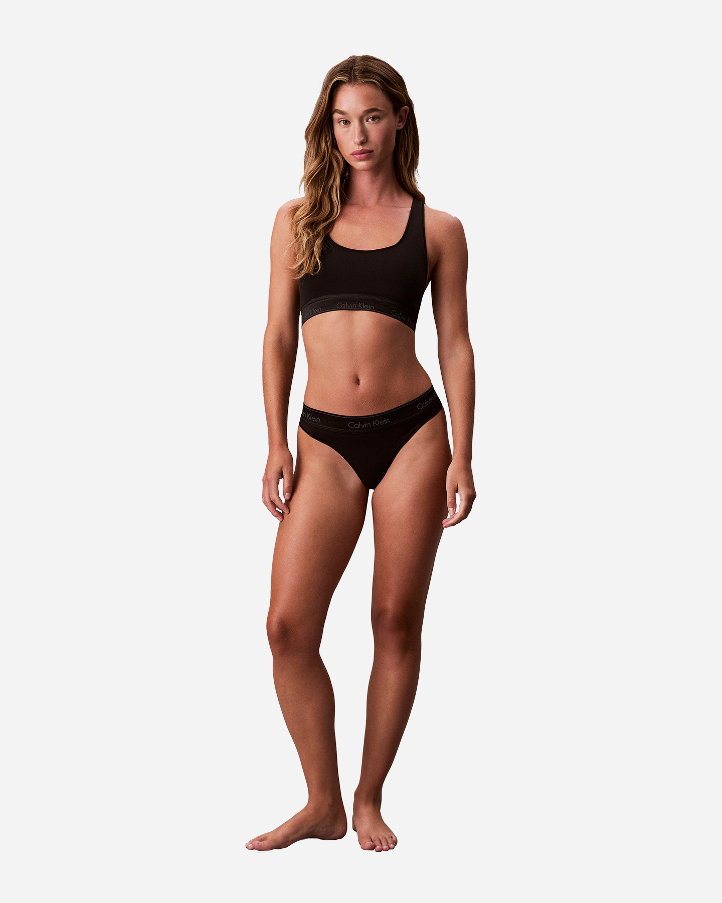 Reggiseno CALVIN KLEIN UNDERWEAR BRALETTE UNLINED W - Nero - 2 | Cisalfa Sport