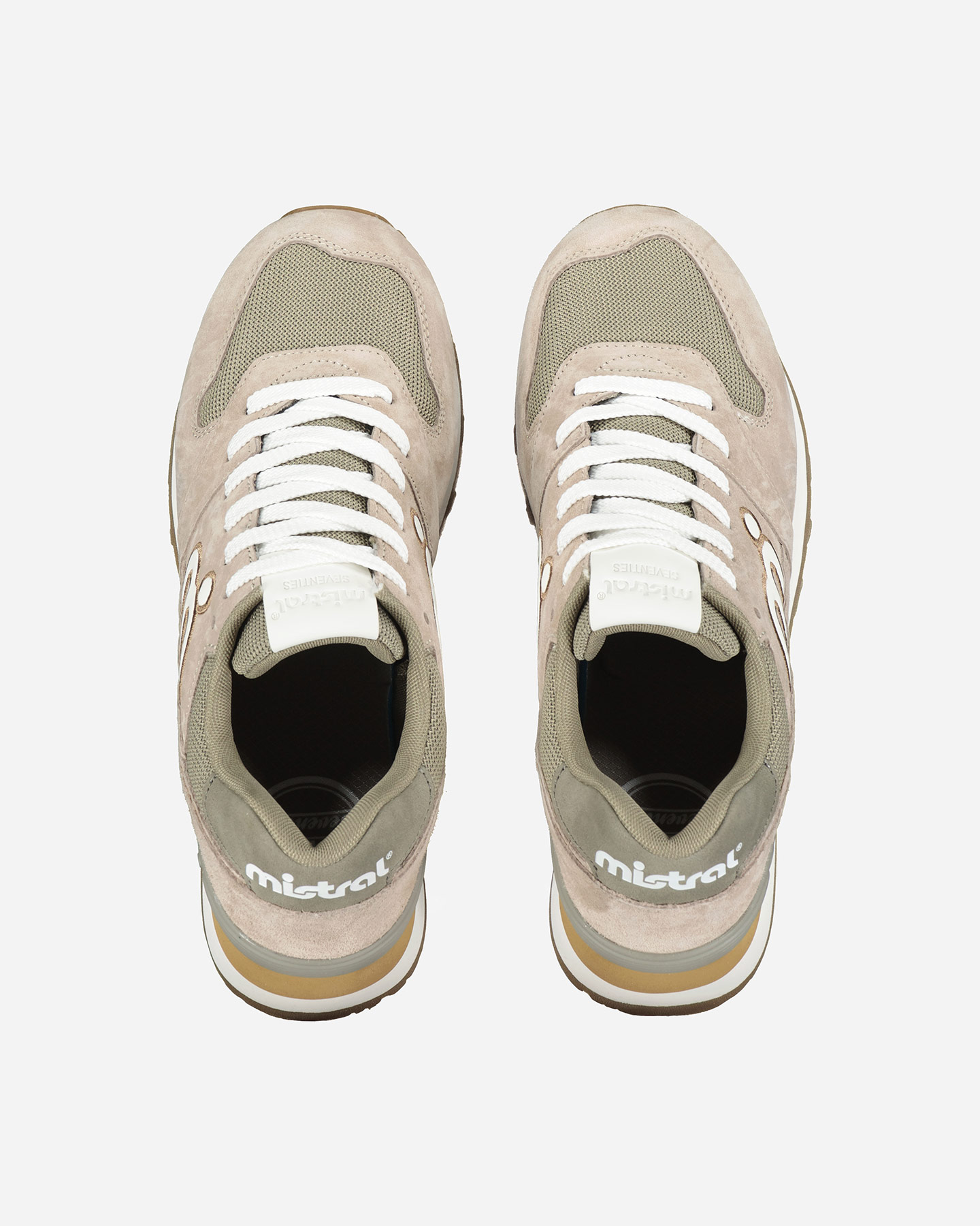 Scarpe sneakers MISTRAL SEVENTIES M - Beige - 4 | Cisalfa Sport