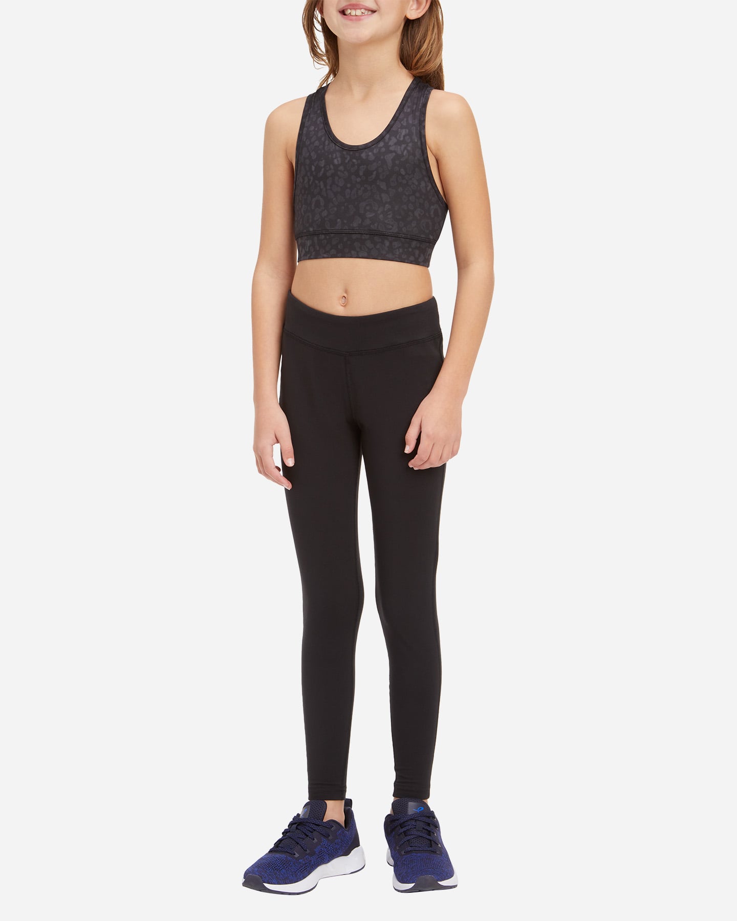 Leggings ENERGETICS MICROFIBRA JR - Nero - 3 | Cisalfa Sport