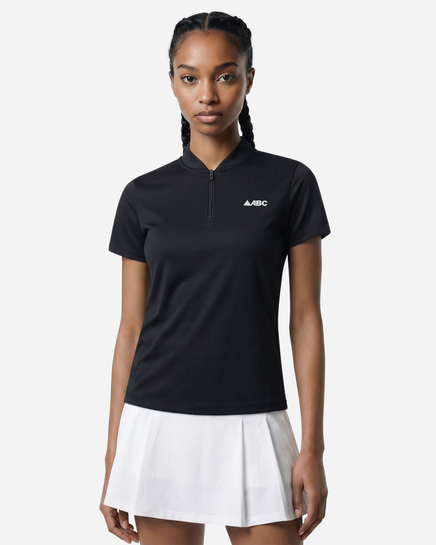 Polo tennis ABC TENNIS ESSENTIAL W - Nero - 2 | Cisalfa Sport
