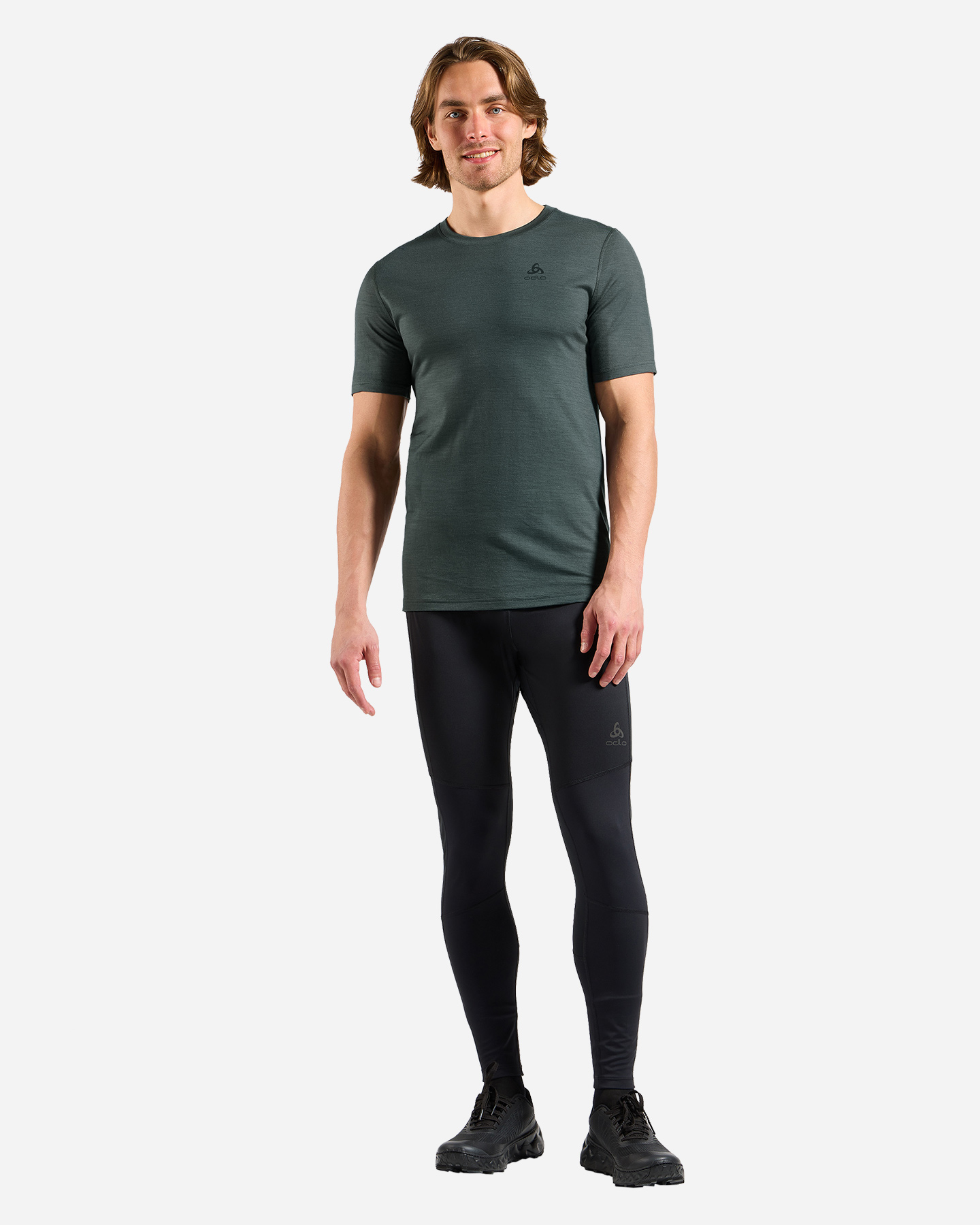 Maglia intimo tecnico ODLO MERINO 200 M - Grigio - 4 | Cisalfa Sport