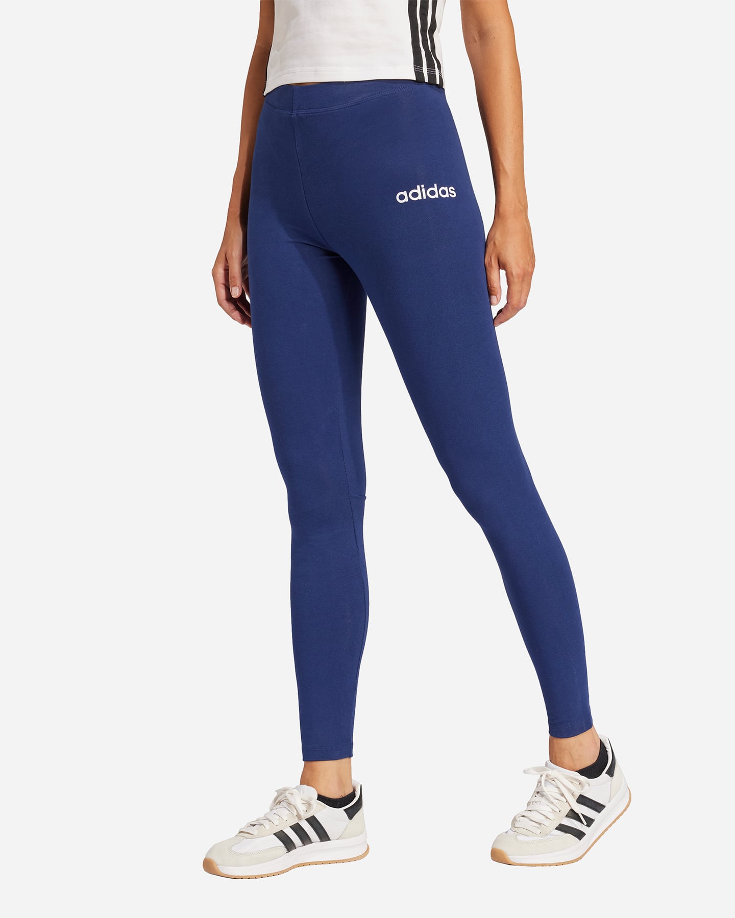 Leggings ADIDAS ESSENTIALS LINEAR W - Blu - 1 | Cisalfa Sport