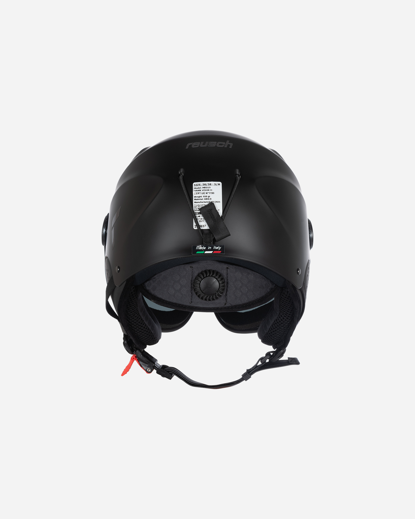 Casco sci REUSCH HAWK VISOR M - Nero - 1 | Cisalfa Sport