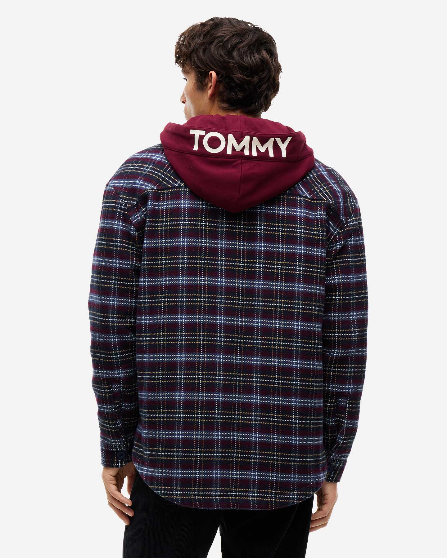 Giubbotto TOMMY HILFIGER PADDED CHECK M - Rosso - 2 | Cisalfa Sport