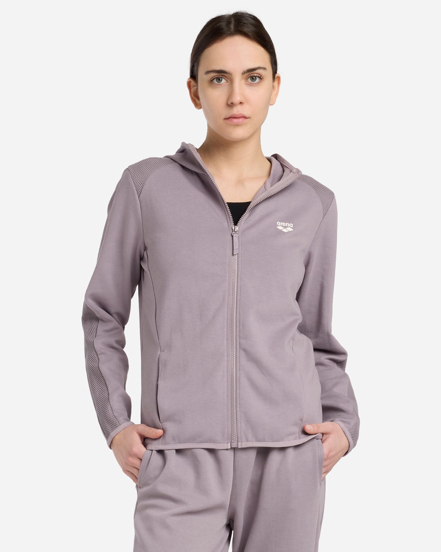 Felpa ARENA ATHLETIC PROGRESS W - Lilla - 1 | Cisalfa Sport