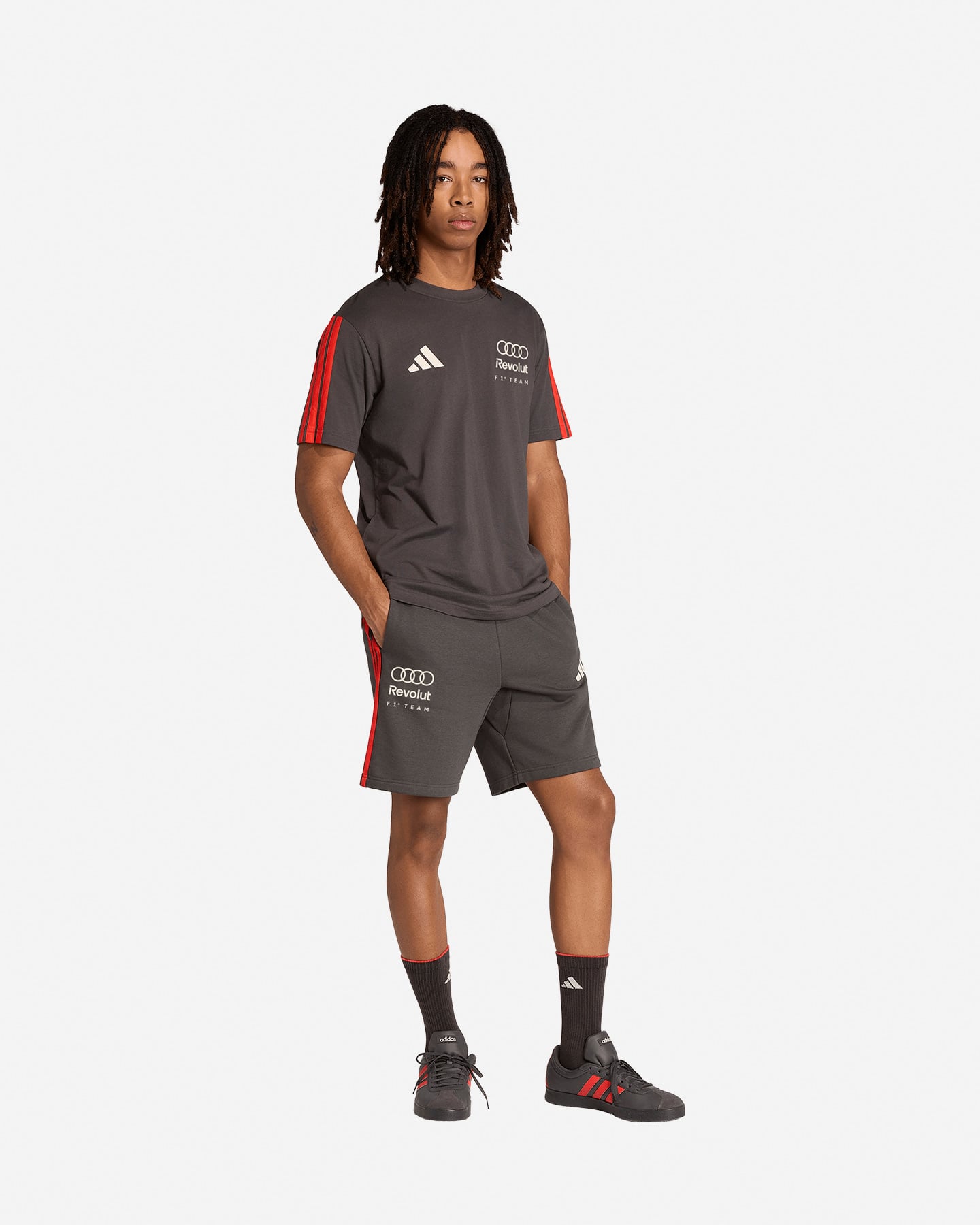Pantaloncini ADIDAS AUDI DNA M - Nero - 3 | Cisalfa Sport