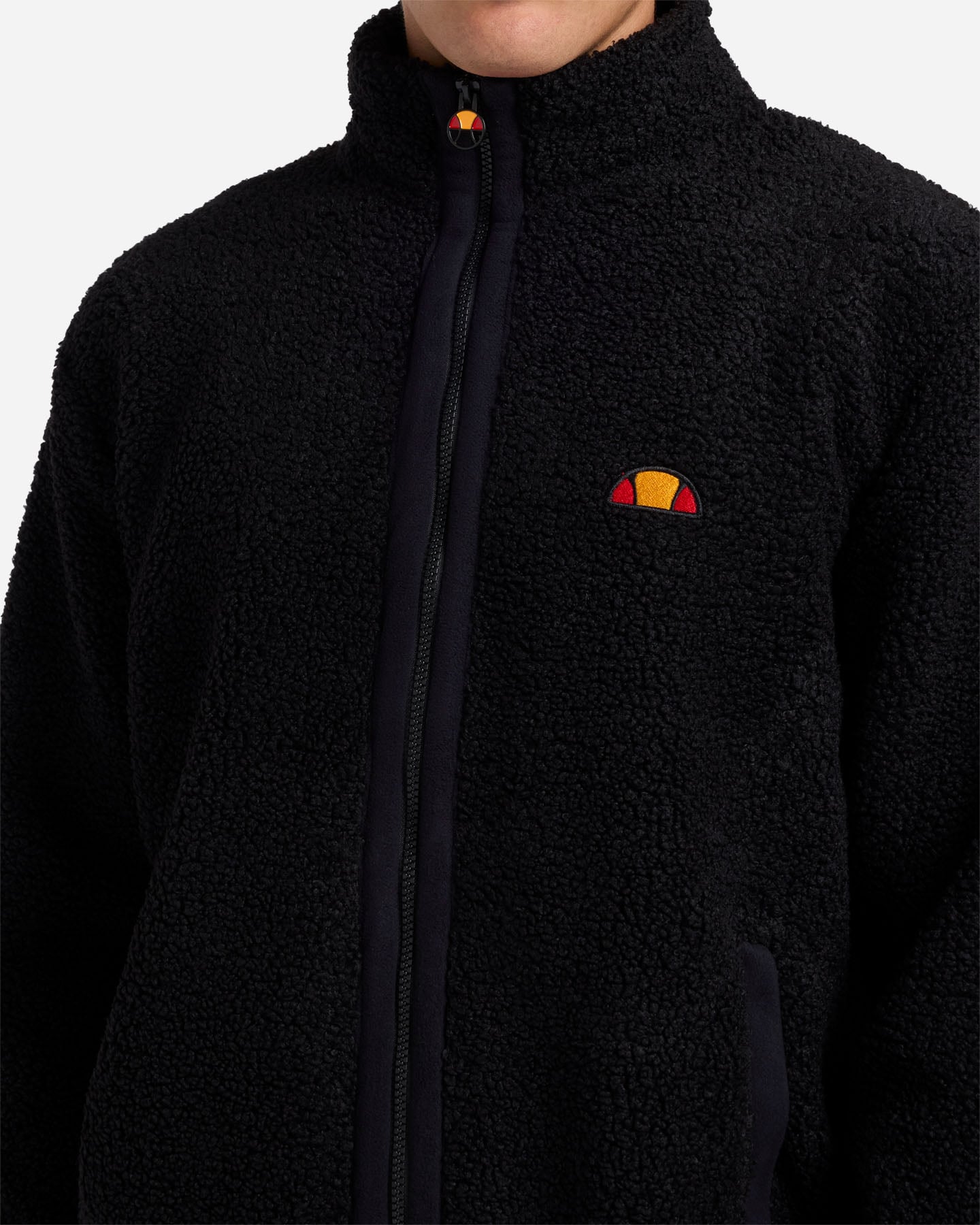 Felpa ELLESSE CLASSIC PATCH M - Nero - 4 | Cisalfa Sport