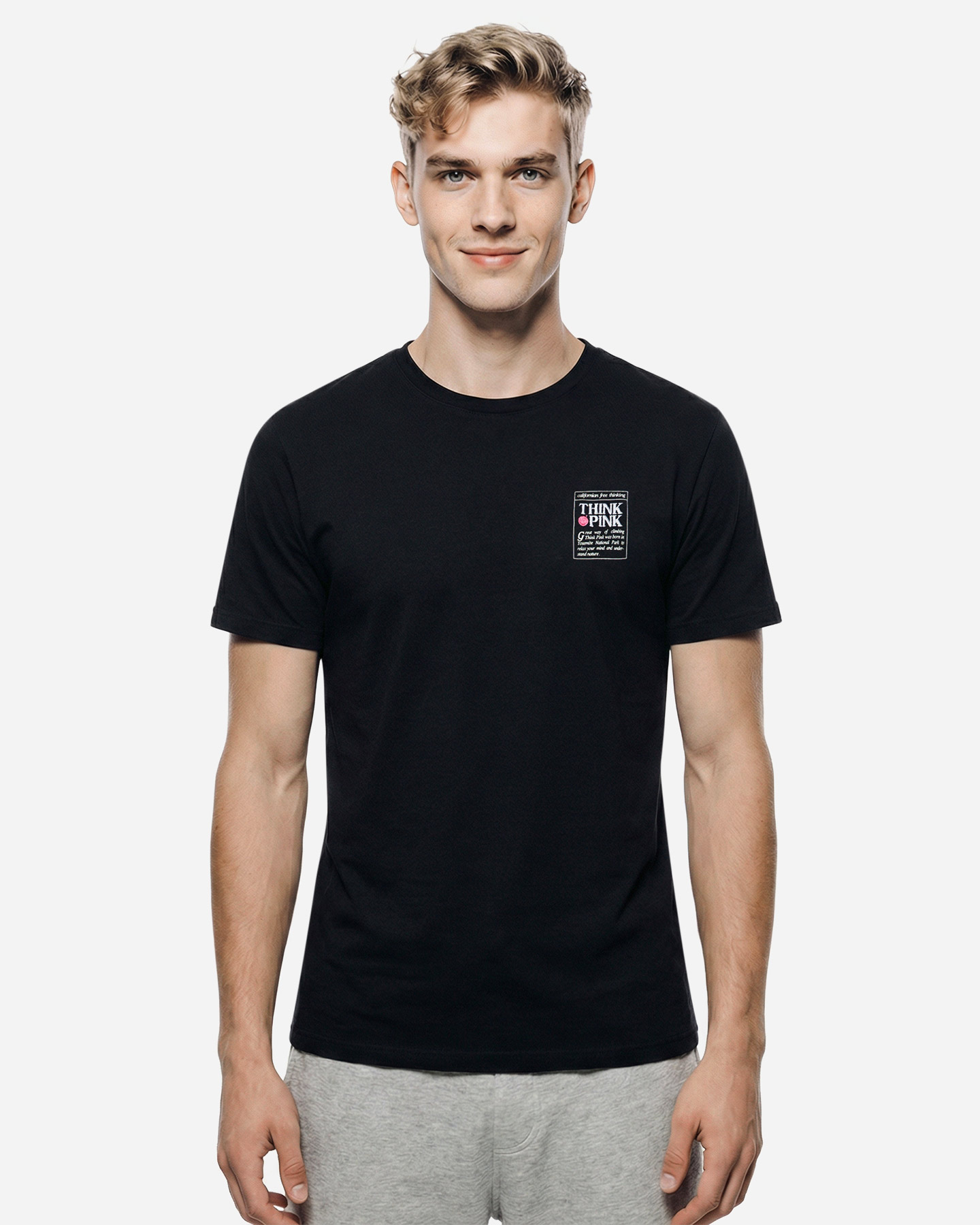 T-shirt THINK PINK GOPCORE M - Nero - 2 | Cisalfa Sport