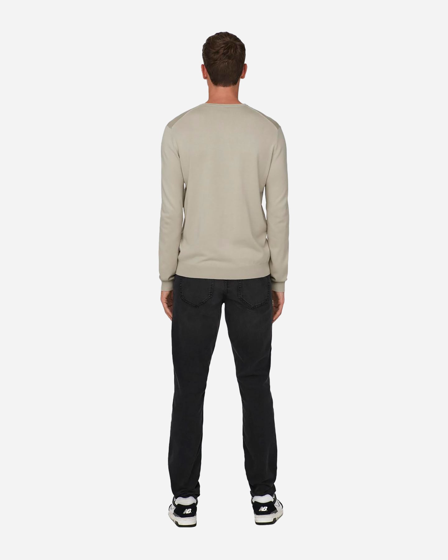 Maglione ONLY & SONS WYLER M - Beige - 4 | Cisalfa Sport
