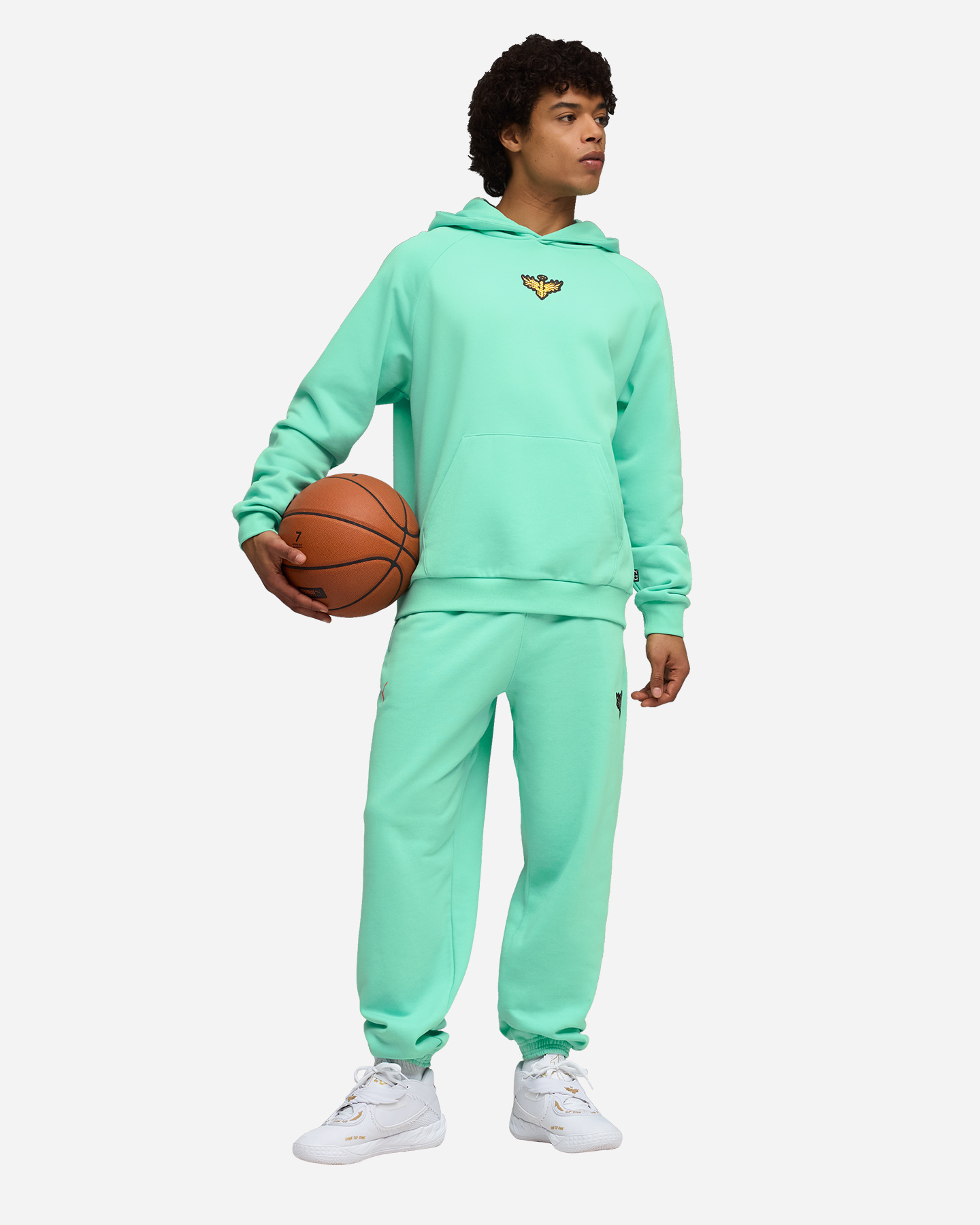 Felpa PUMA MELO ALWAYZ ON M - Verde - 3 | Cisalfa Sport