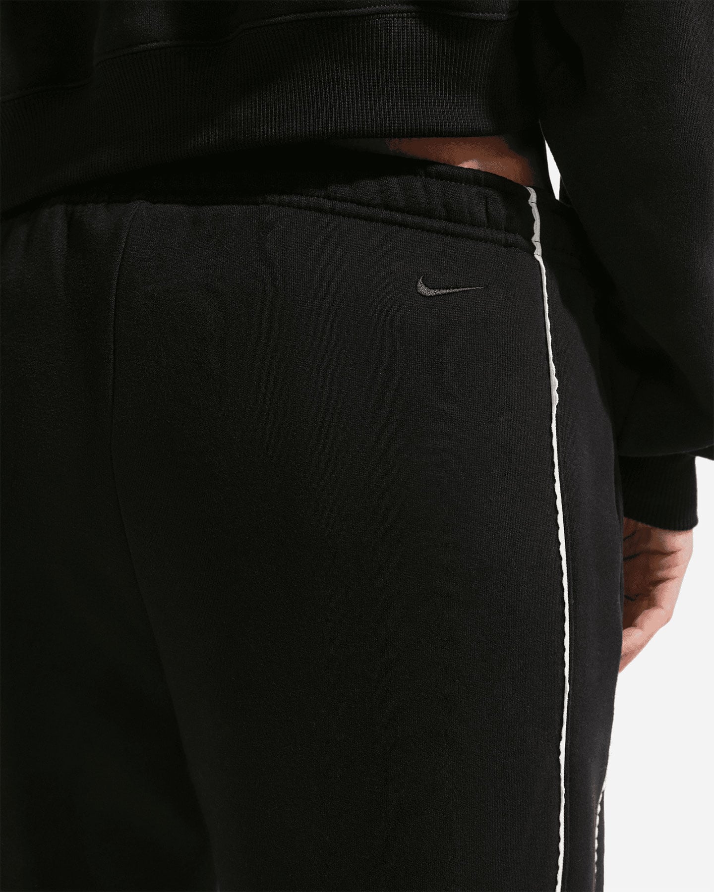 Pantalone NIKE WIDE LEG SCLOP W - Nero - 5 | Cisalfa Sport