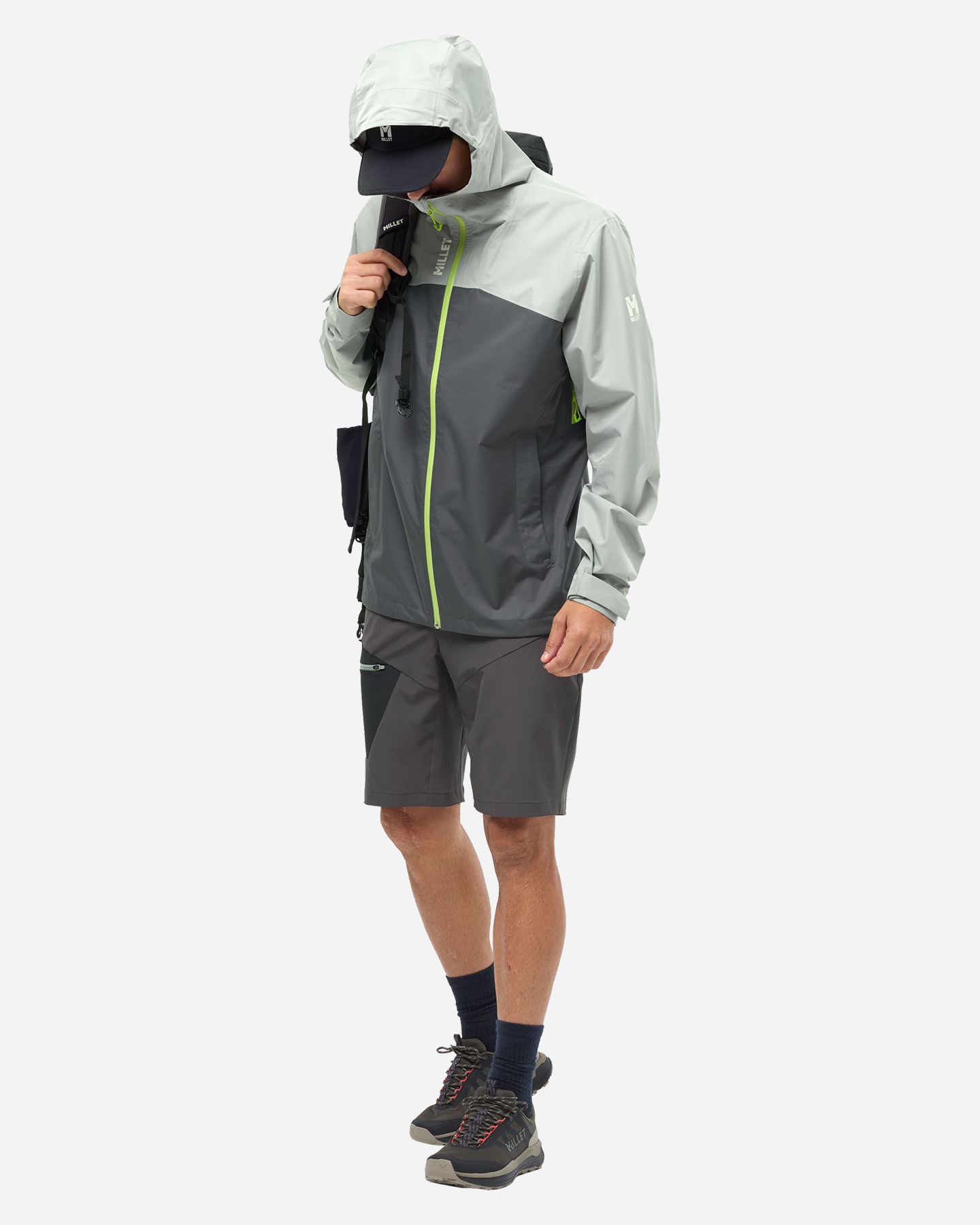 Giacca outdoor MILLET SENECA 2.5L M - Grigio - 3 | Cisalfa Sport