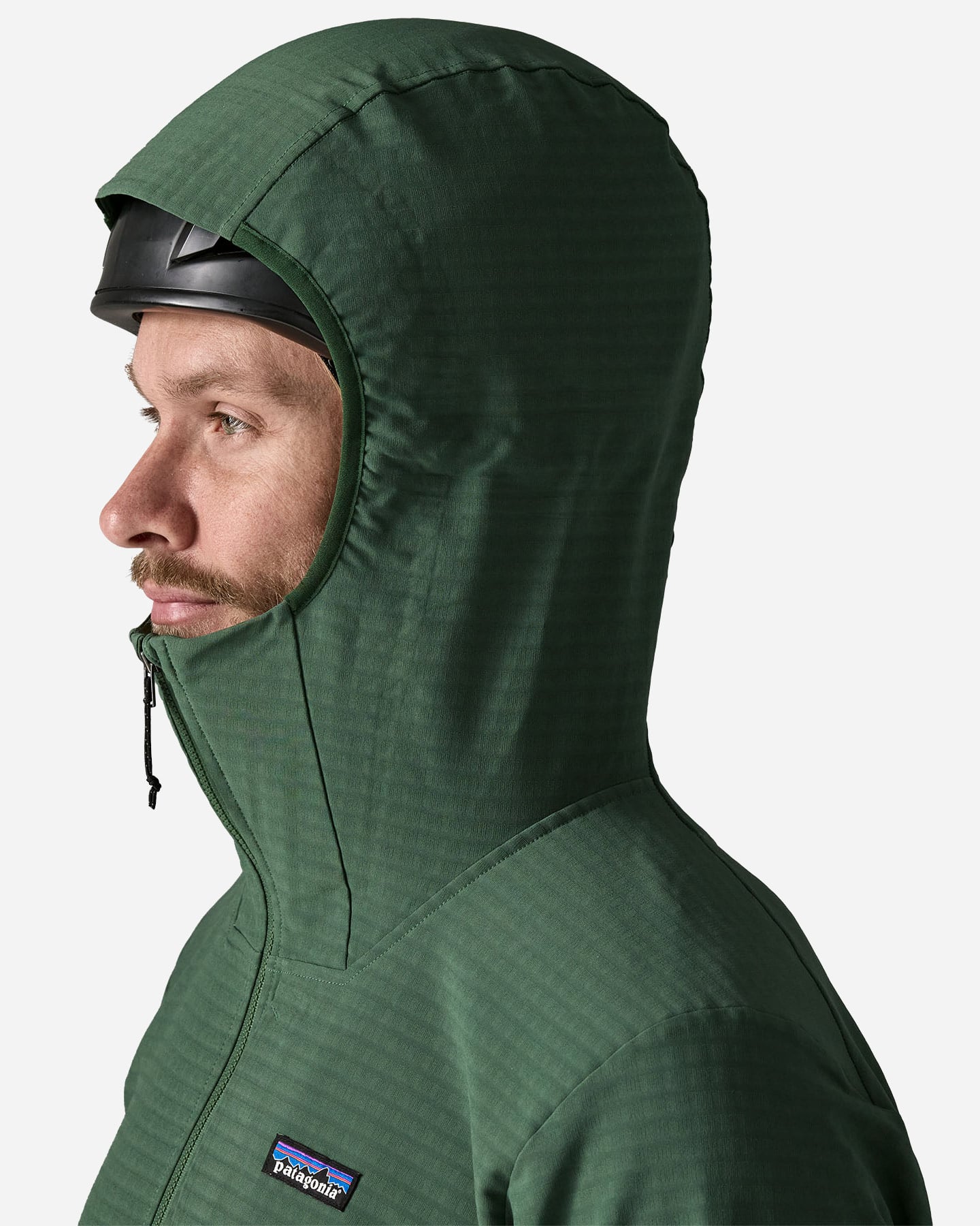 Pile PATAGONIA R1 TECHFACE M - Verde - 4 | Cisalfa Sport