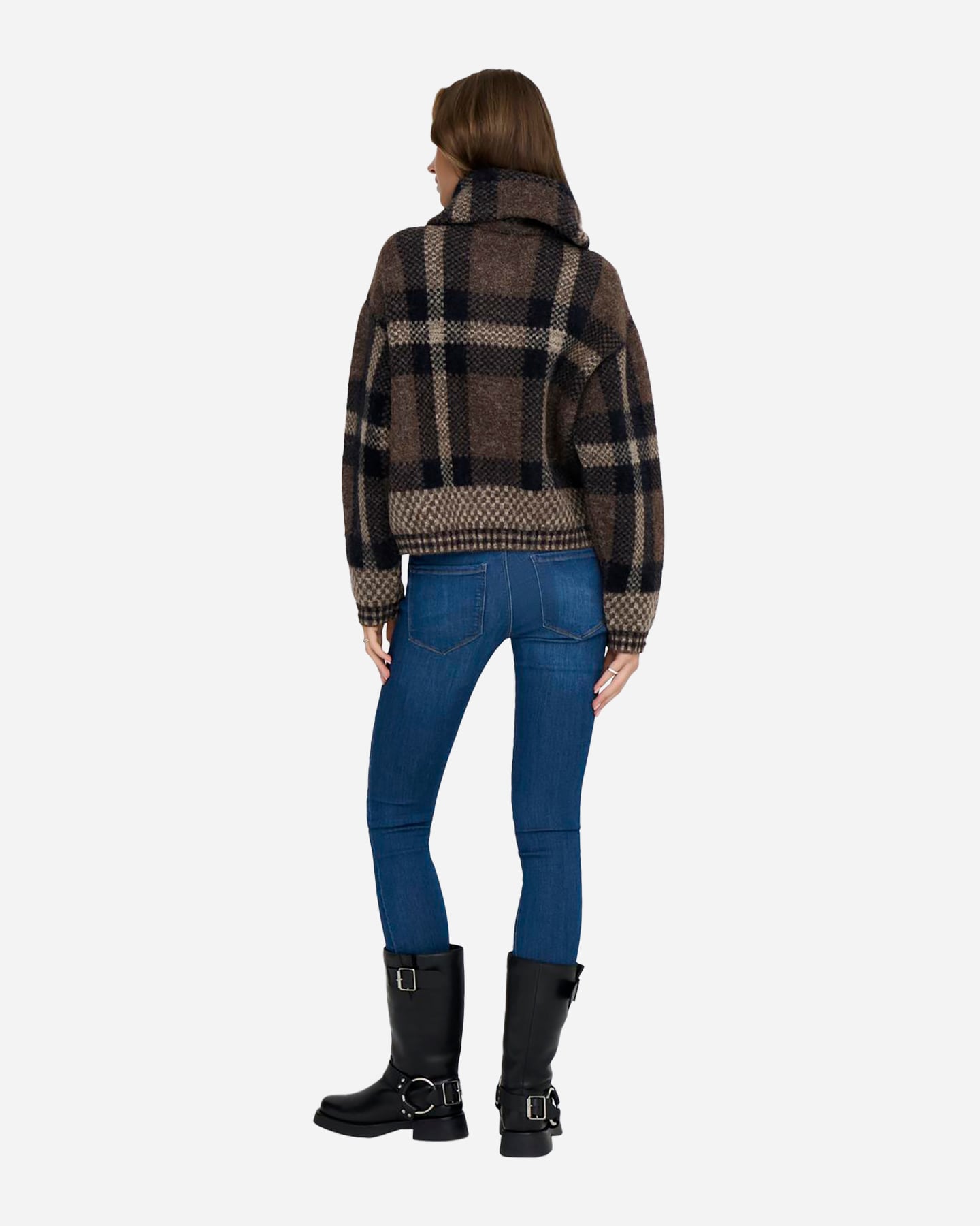 Cardigan ONLY MAROON W - Marrone - 4 | Cisalfa Sport