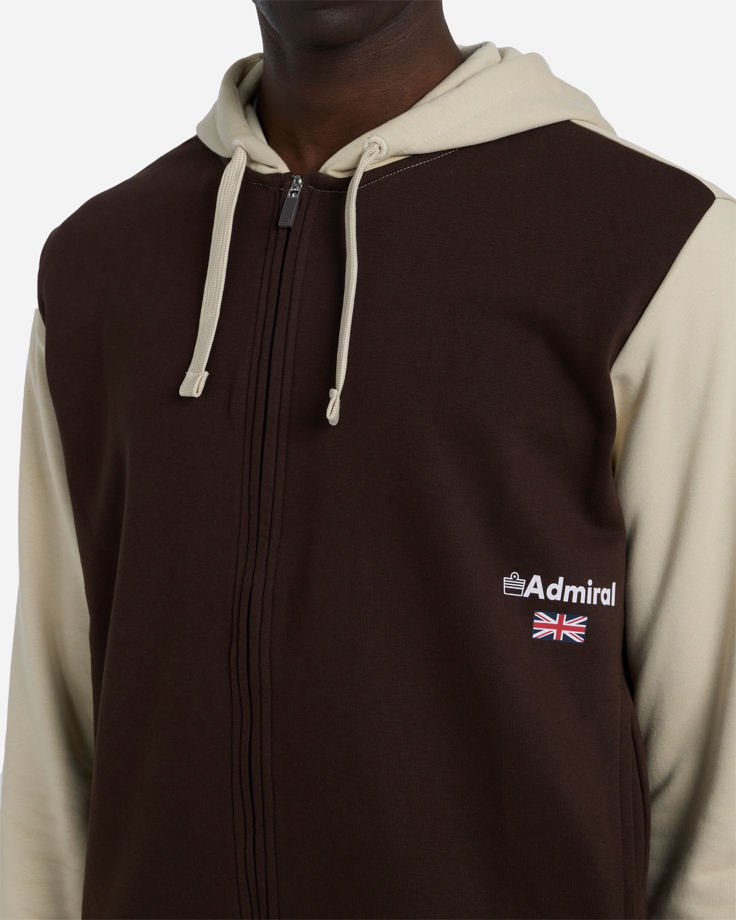 Felpa ADMIRAL COLLEGE SMALL LOGO M - Marrone - 4 | Cisalfa Sport