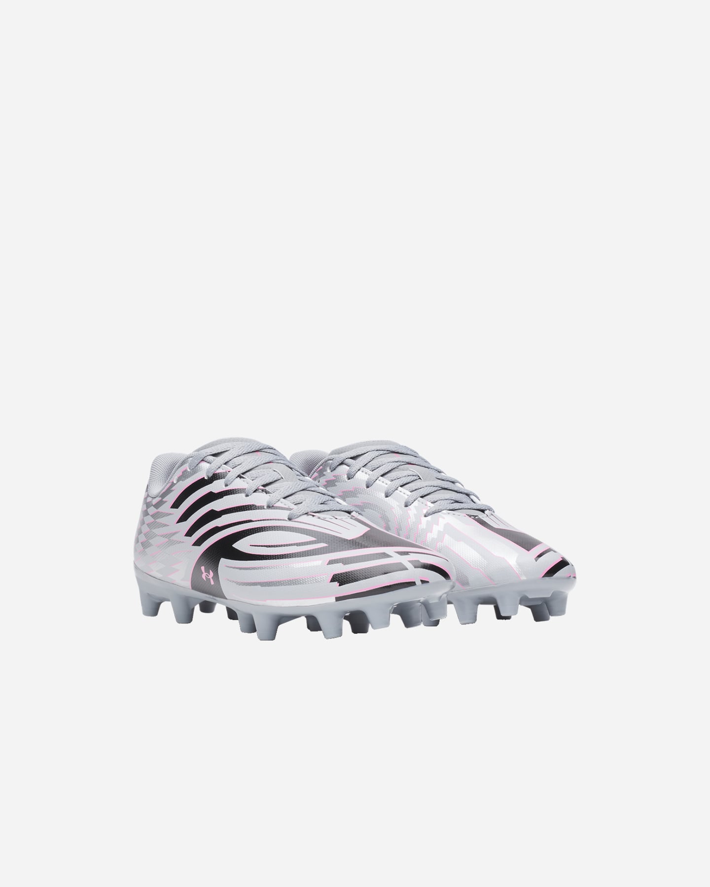 Scarpe calcio UNDER ARMOUR SHADOW CLUB 4 FG JR - Argento - 1 | Cisalfa Sport