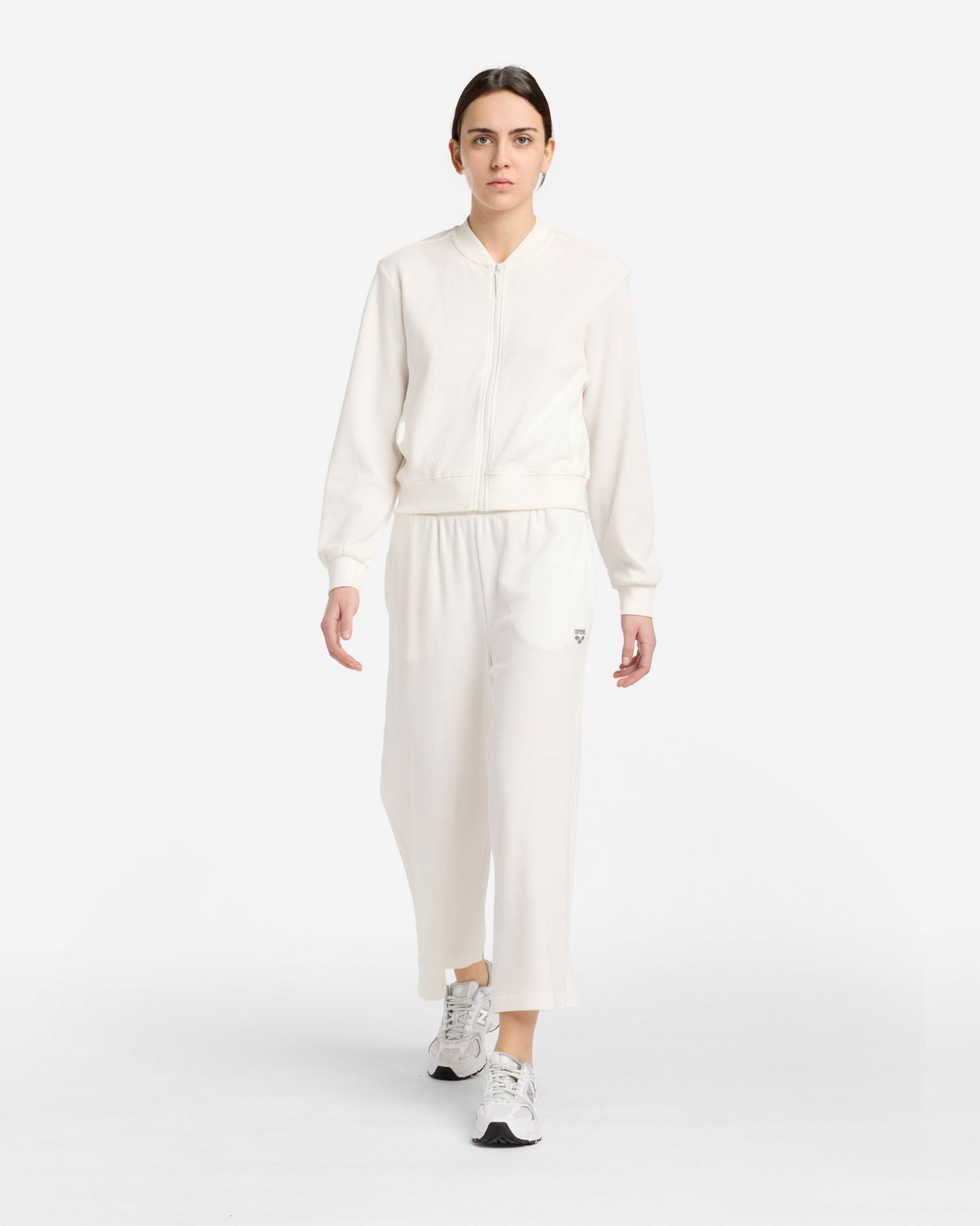 Felpa ARENA ATHLETIC ESSENTIAL W - Bianco - 2 | Cisalfa Sport