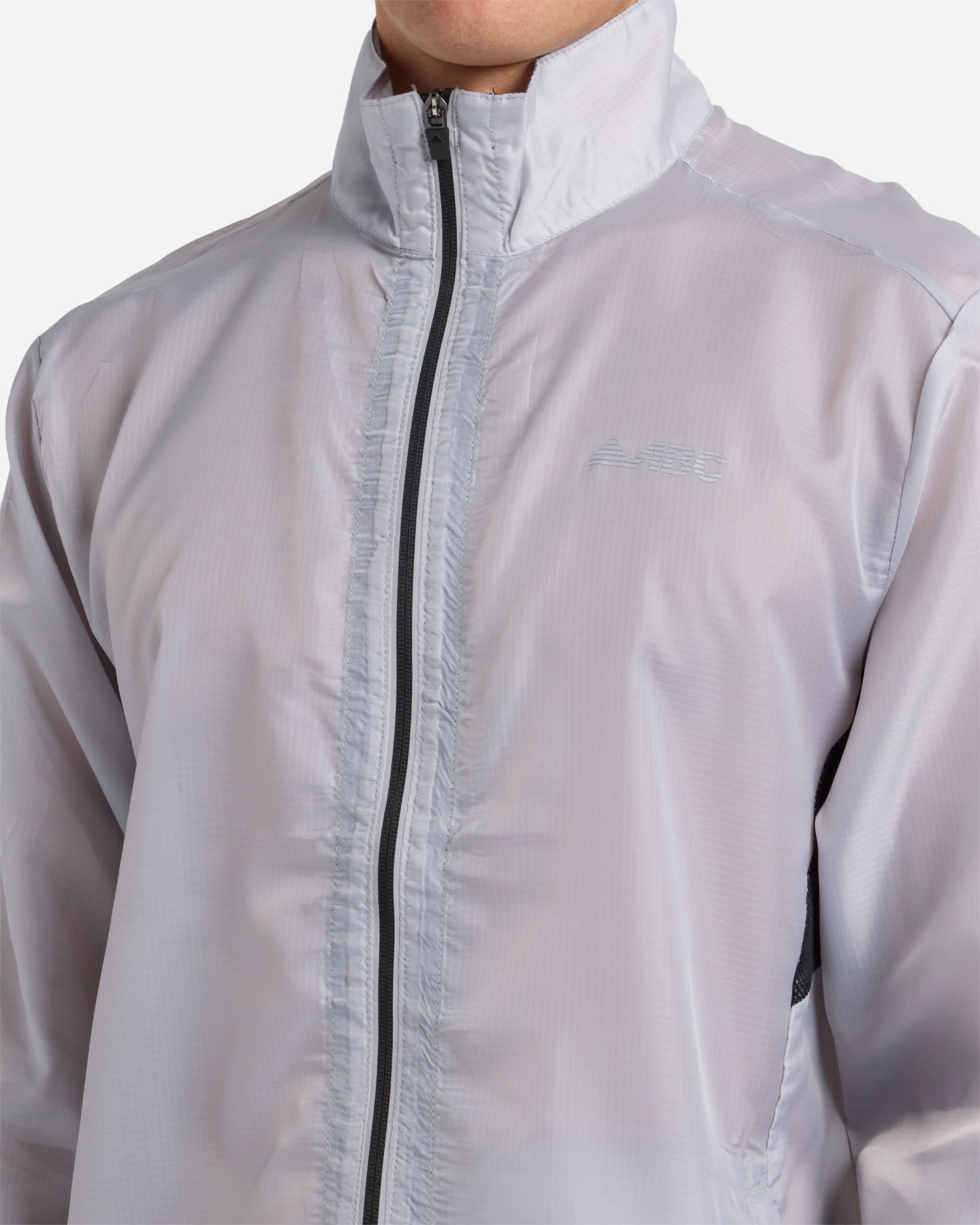 Giacca running ABC LONG RUN M - Grigio - 4 | Cisalfa Sport