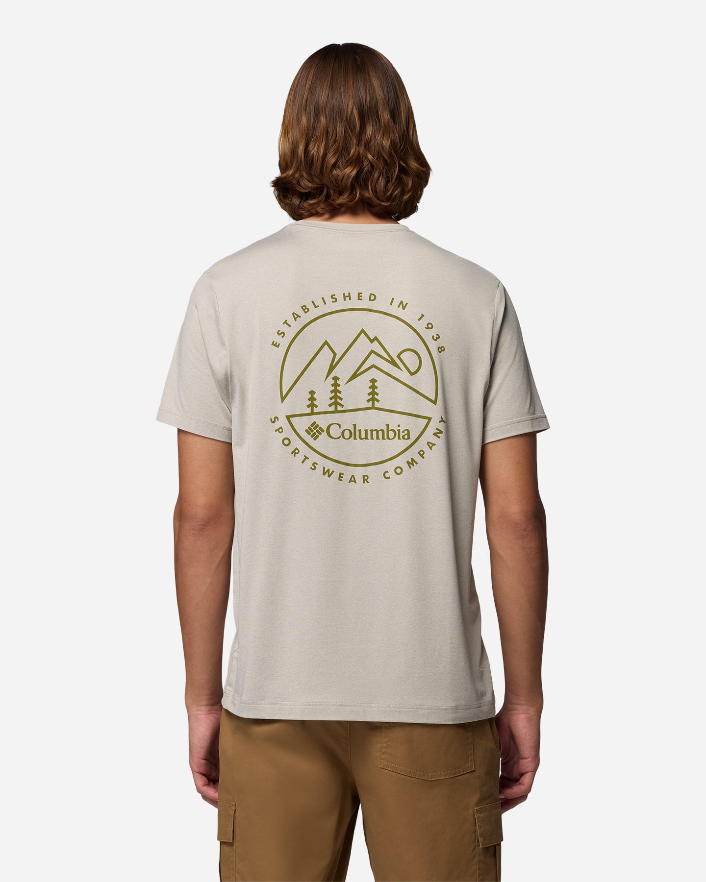 T-shirt COLUMBIA PARSONS POINT GRAPHIC M - Marrone - 2 | Cisalfa Sport