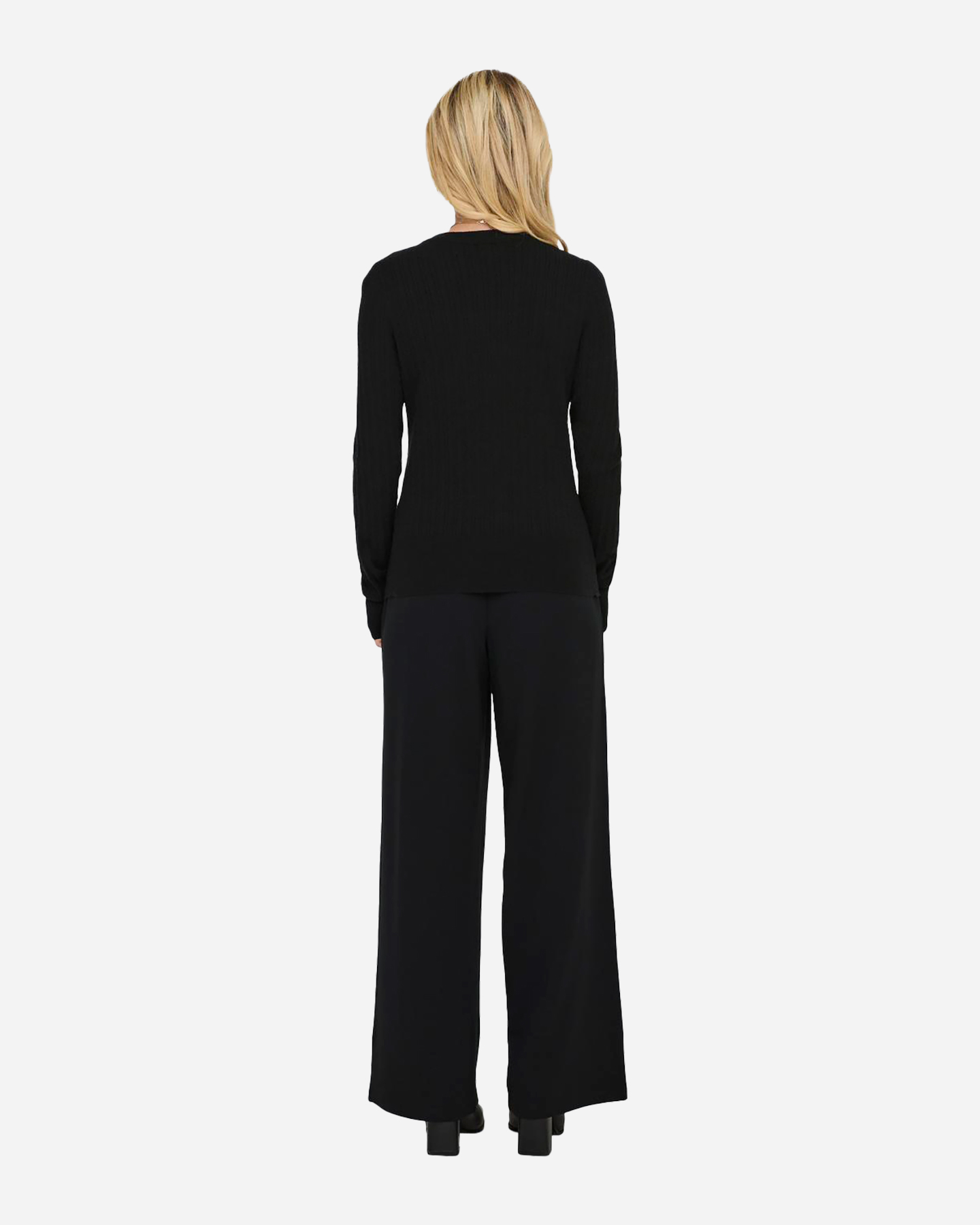 Maglione ONLY TRECCE W - Nero - 4 | Cisalfa Sport