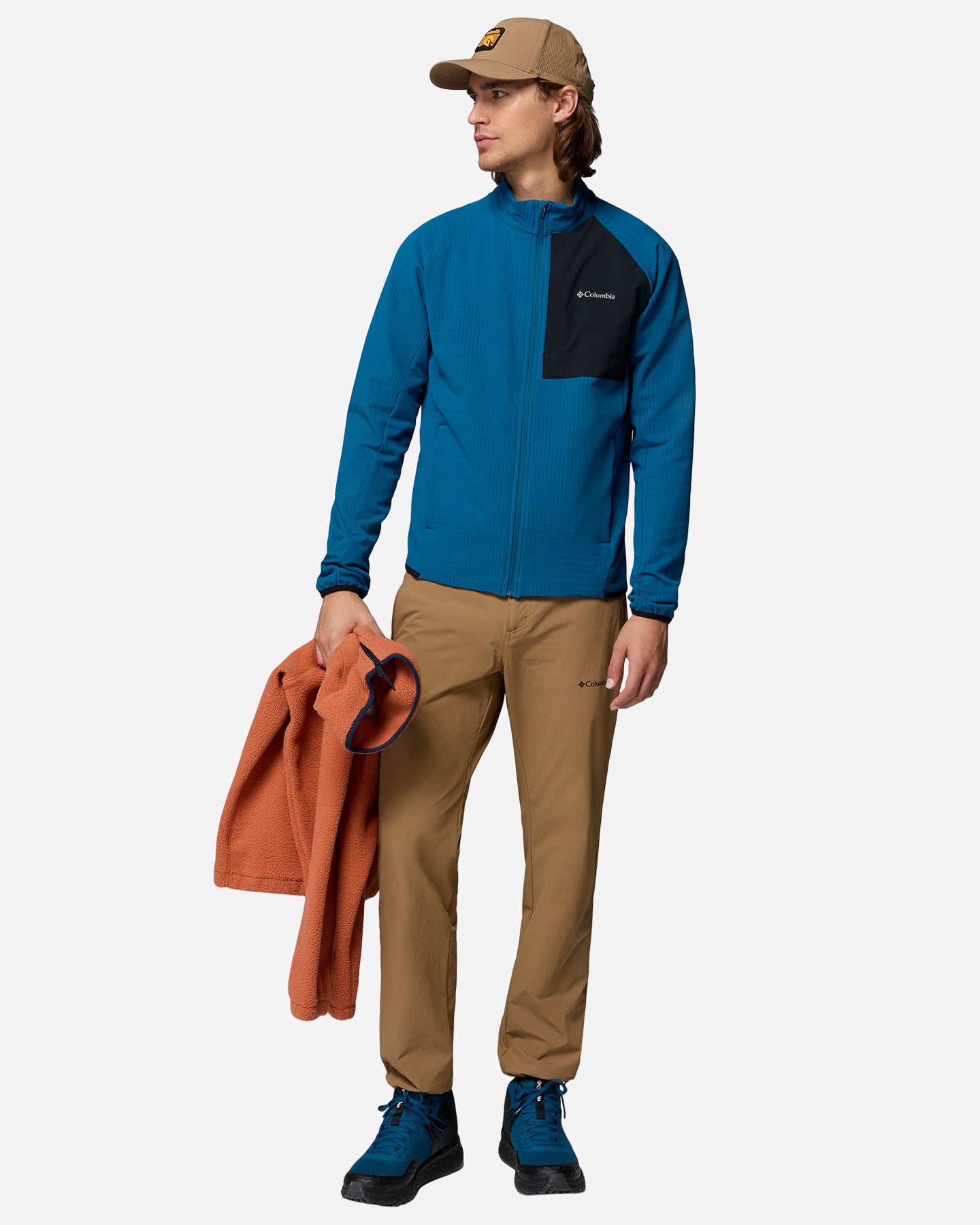 Pantalone outdoor COLUMBIA ESSENTIAL HIKE 365 M - Marrone - 2 | Cisalfa Sport
