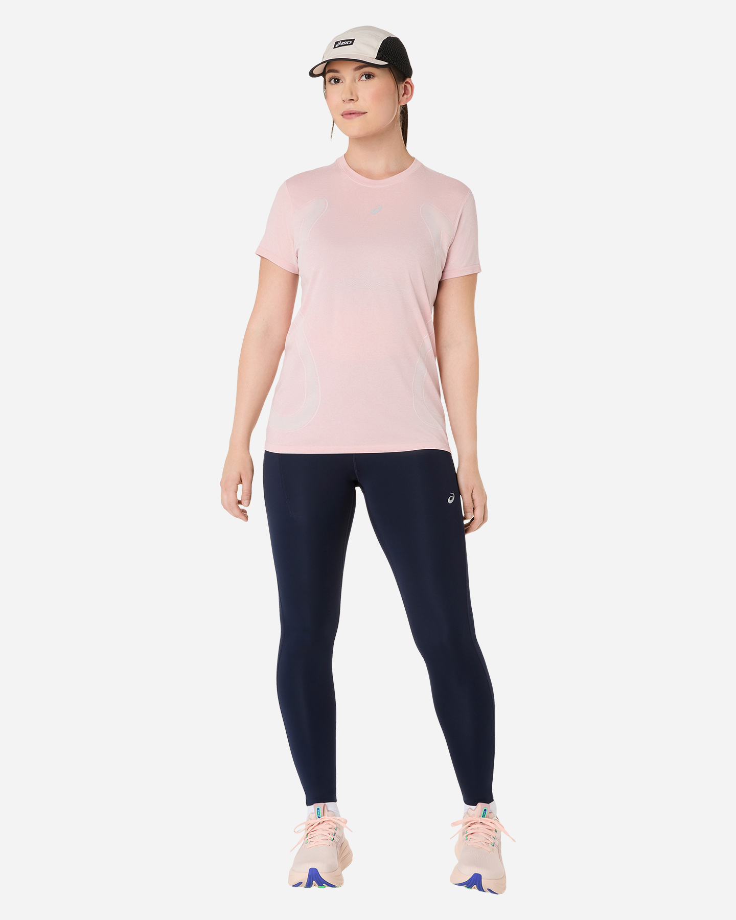 T-shirt running ASICS BASIC W - Rosa - 2 | Cisalfa Sport