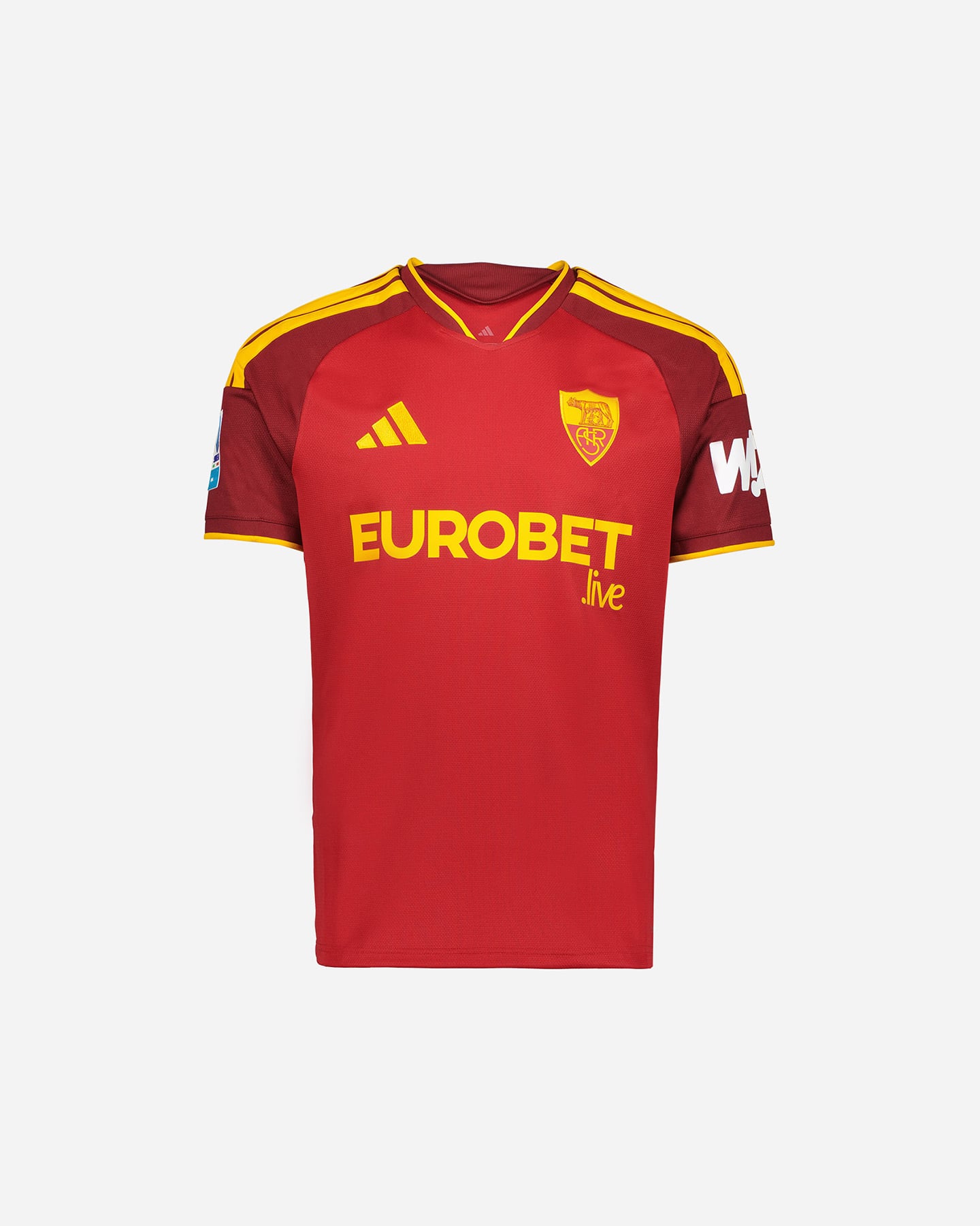 Maglia calcio ufficiale ADIDAS ROMA HOME 26-27 MALEN JR - Color mix - 1 | Cisalfa Sport