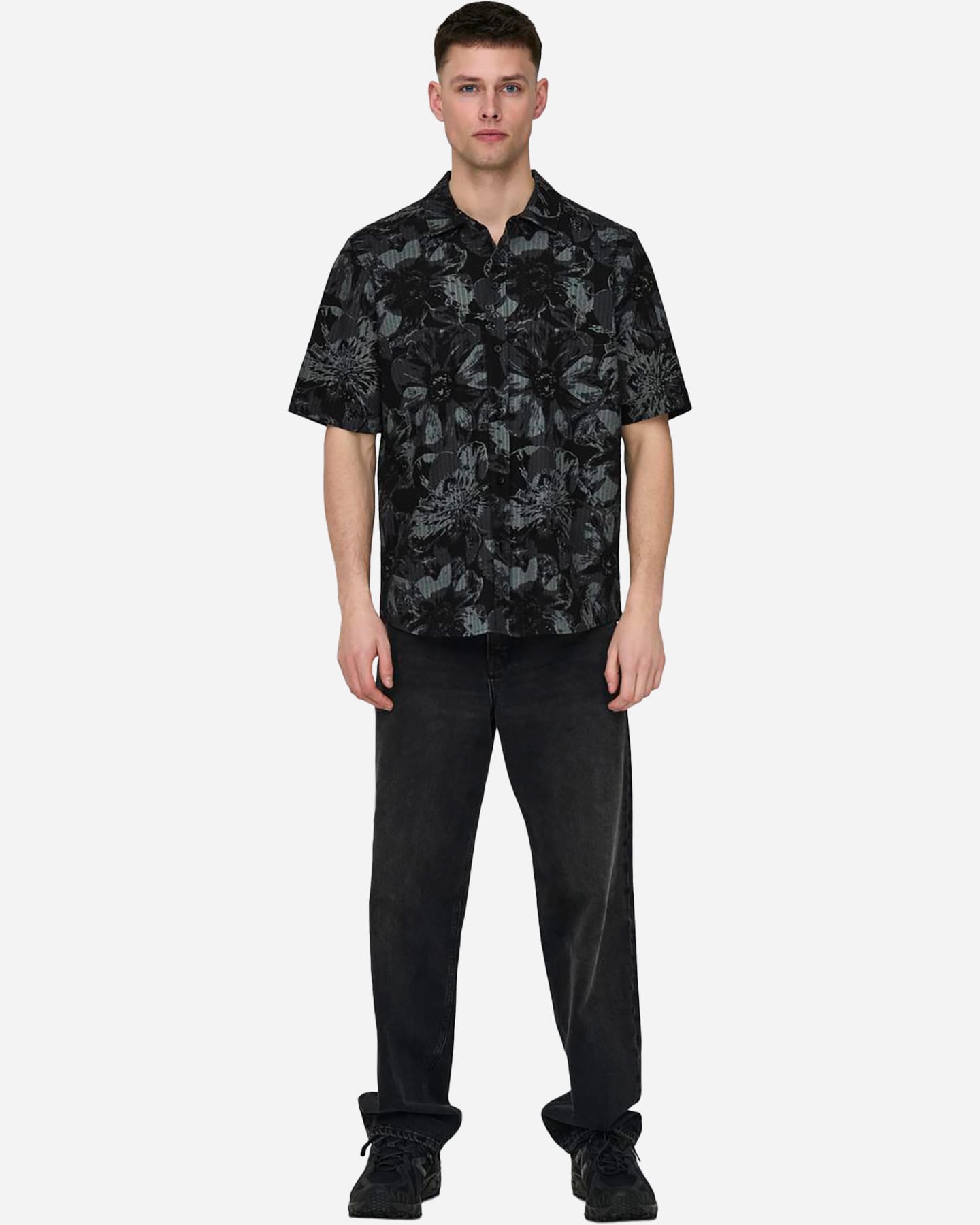 Camicia ONLY & SONS NICOLAI SEERSUCKER M - Rosa - 3 | Cisalfa Sport