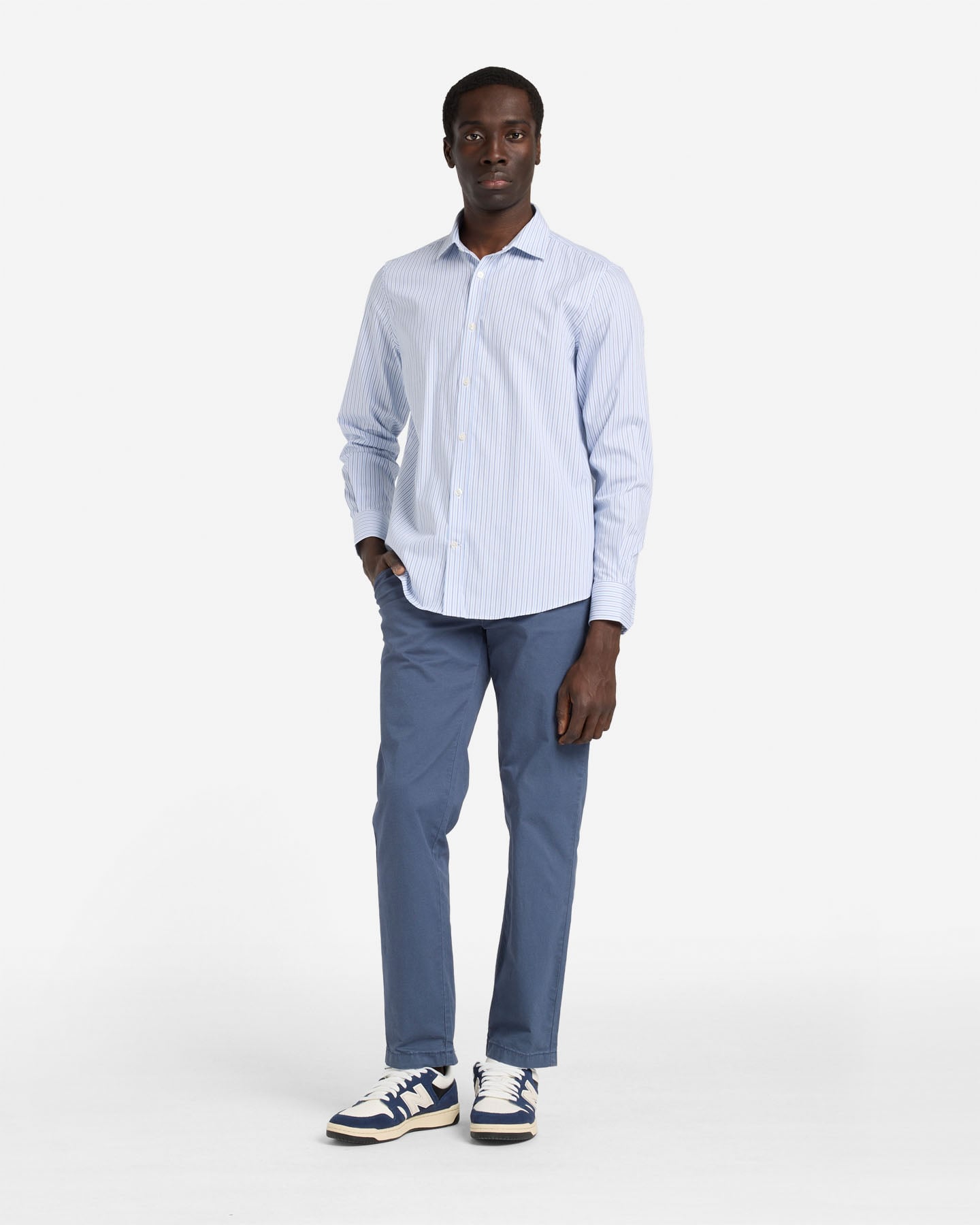 Camicia DACK'S ESSENTIAL M - Blu - 4 | Cisalfa Sport