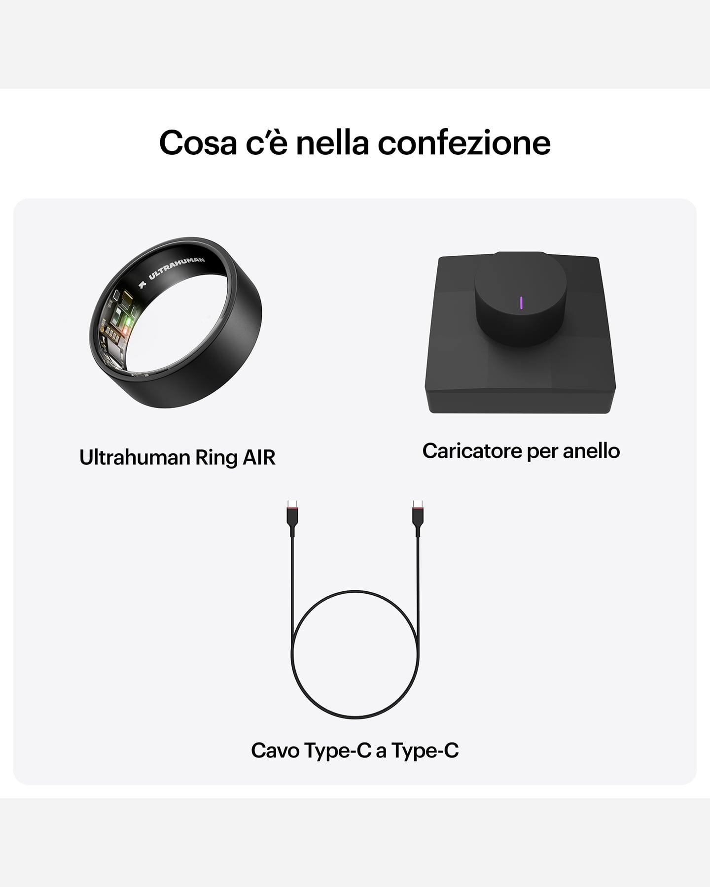 Fitness tracker ULTRAHUMAN AIR  - Nero - 5 | Cisalfa Sport