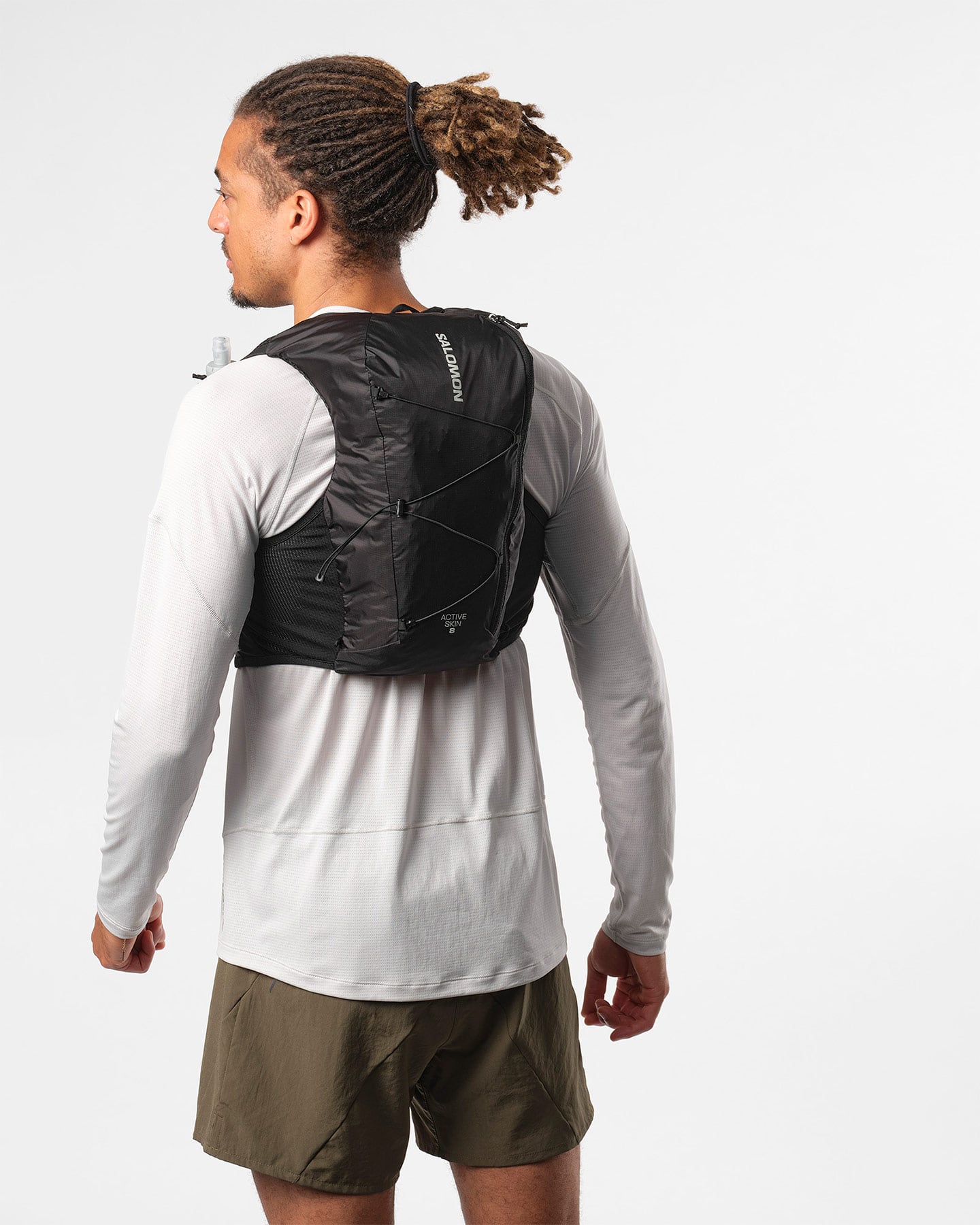Zaino trail running SALOMON ACTIVE SKIN 8  - Nero - 3 | Cisalfa Sport