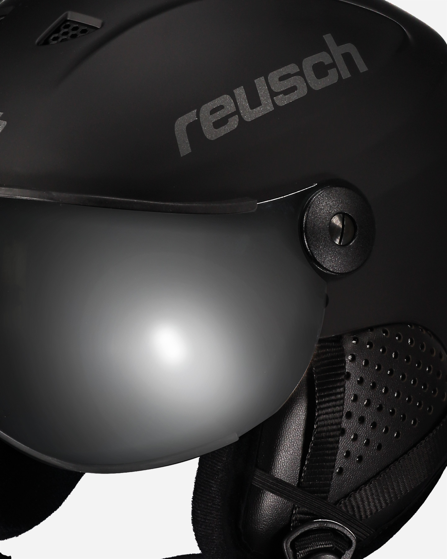 Casco sci REUSCH HAWK VISOR M - Nero - 1 | Cisalfa Sport