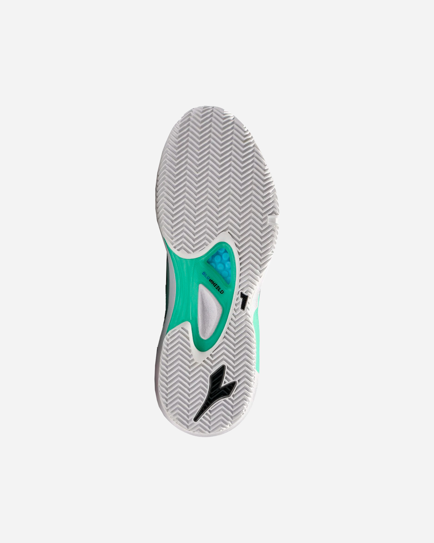 Scarpe tennis DIADORA BLUSHIELD FLY 5 CLAY M - Verde - 3 | Cisalfa Sport